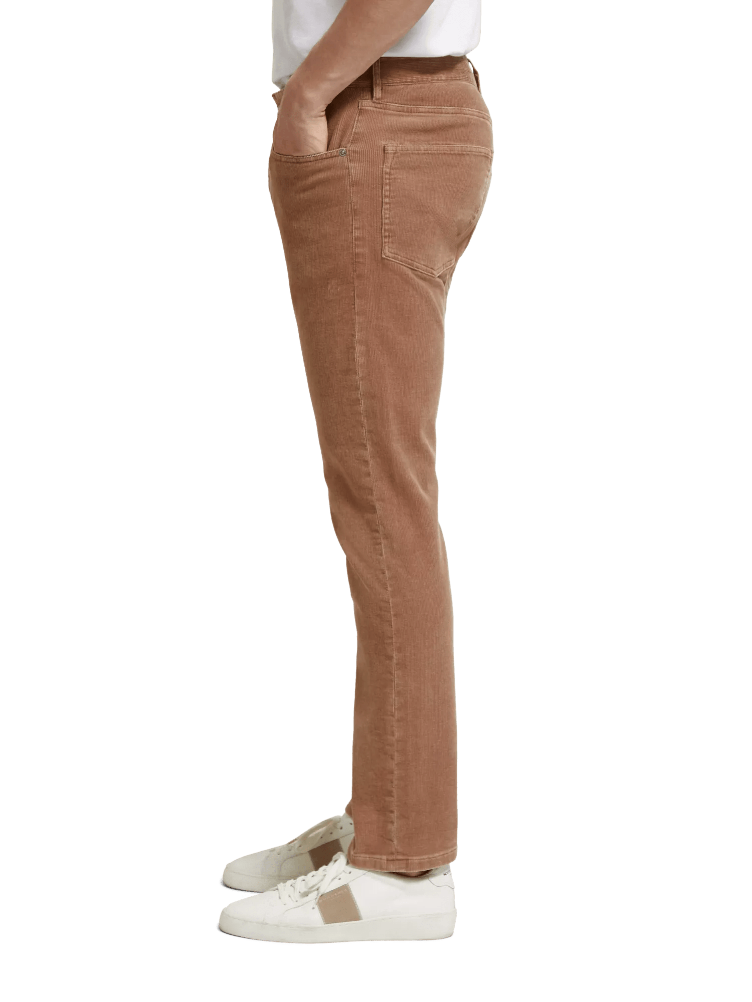 Scotch & Soda - Ralston Slim Corduroy Pant - Camel