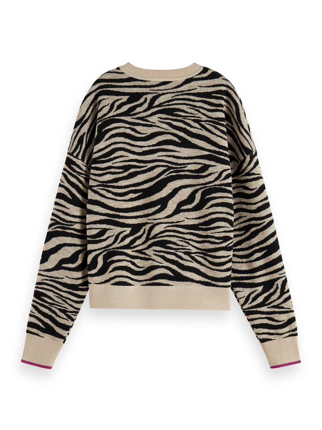 Maison Scotch - Tiger Jacquard Pullover - Tiger Jacquard