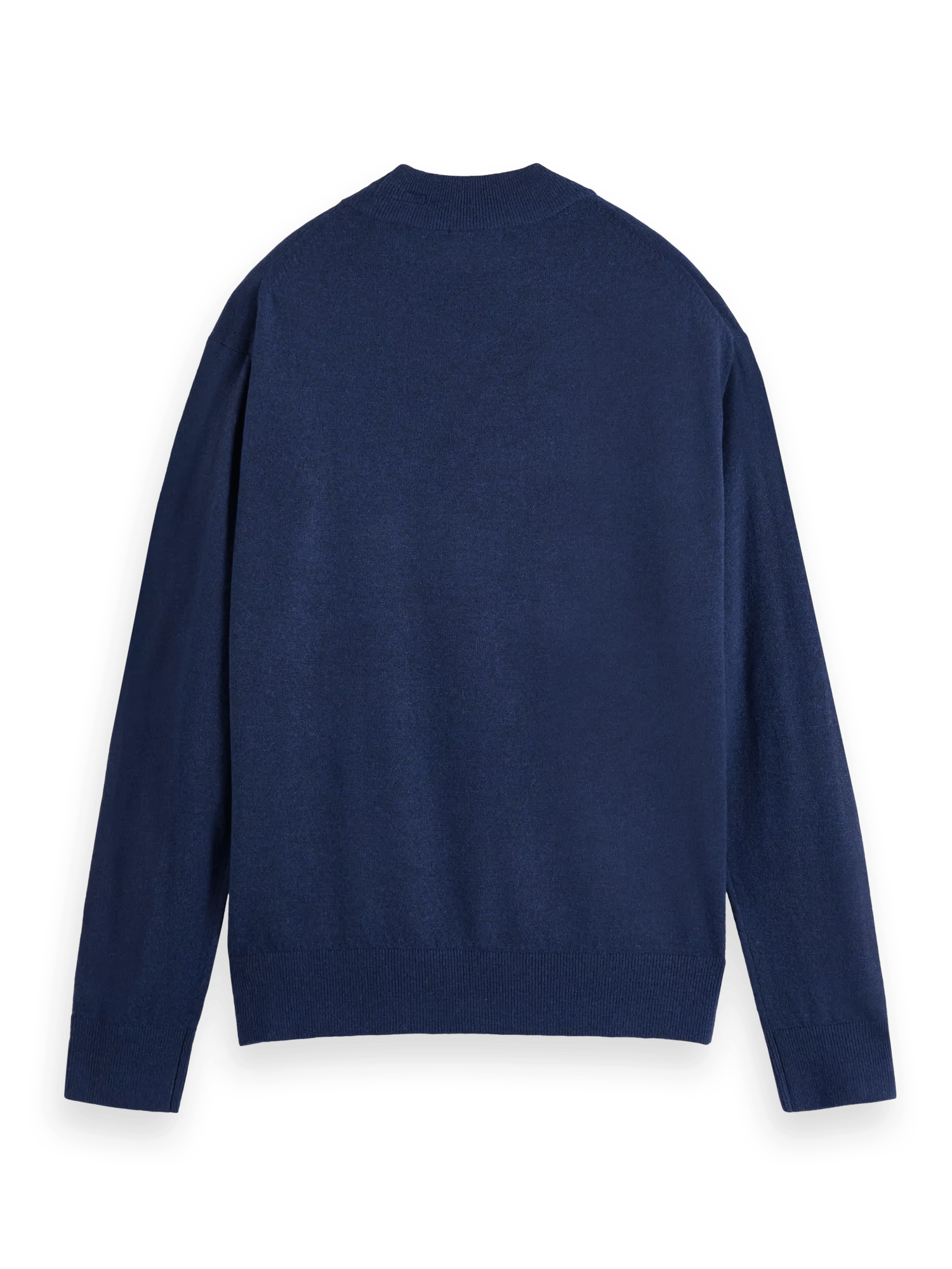 Scotch & Soda - Dropped Shoulder Mock Neck Sweater - Night