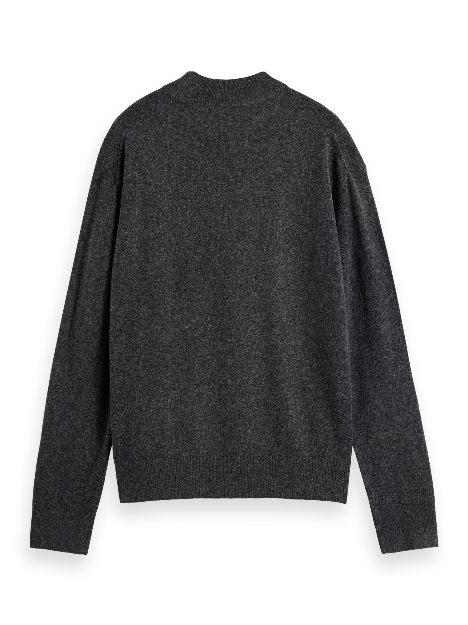 Scotch & Soda - Dropped Shoulder Mock Neck Sweater - Moondust