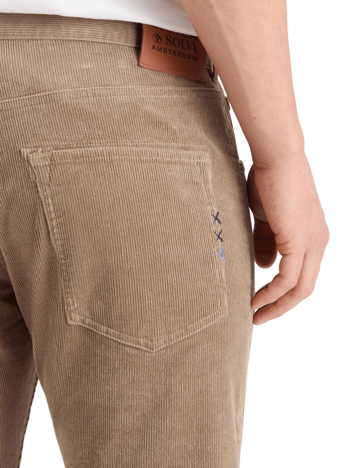 Scotch & Soda - Ralston Slim Corduroy Pant - Mocha