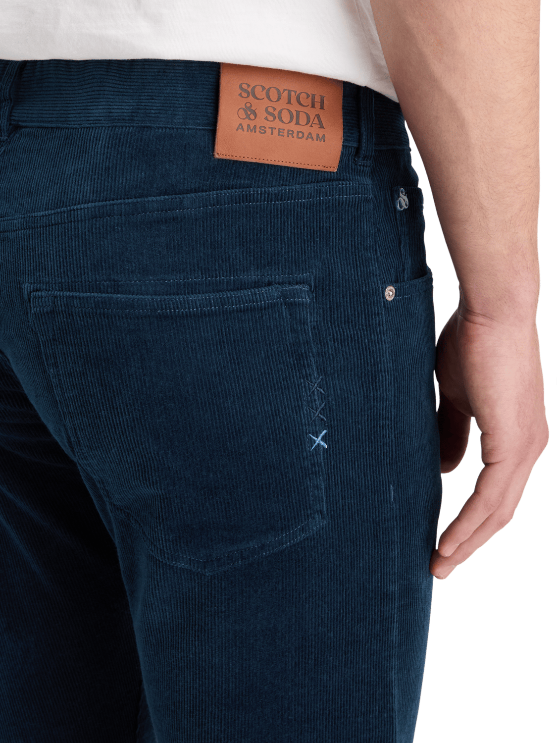 Scotch & Soda - Ralston Slim Corduroy Pant - Heritage Blue