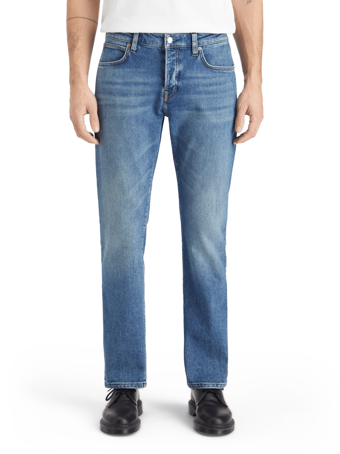 Scotch & Soda - The Zee Straight Jean - Blue Moves