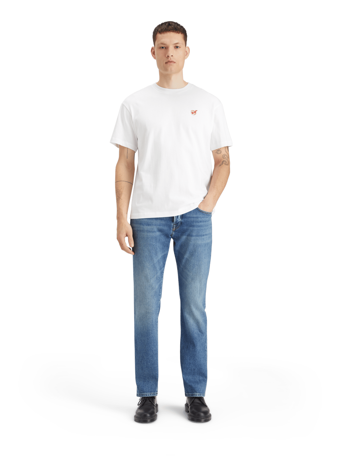 Scotch & Soda - The Zee Straight Jean - Blue Moves