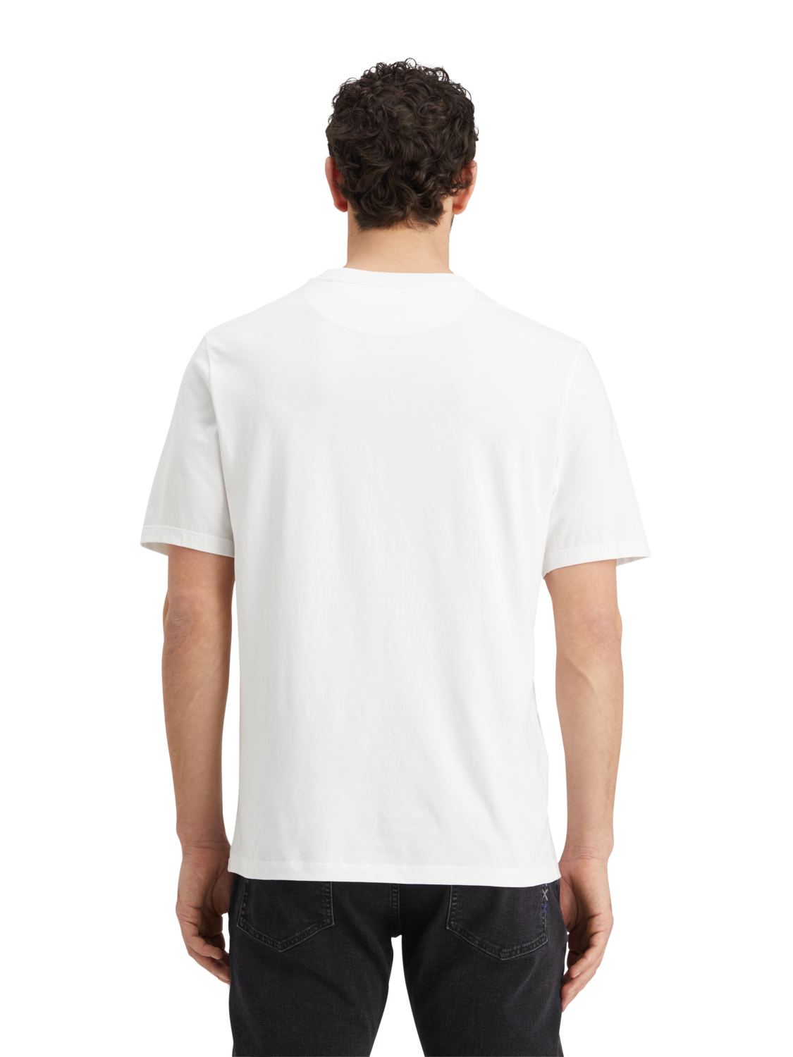 Scotch & Soda - Essential Regular Fit Logo Tee - White