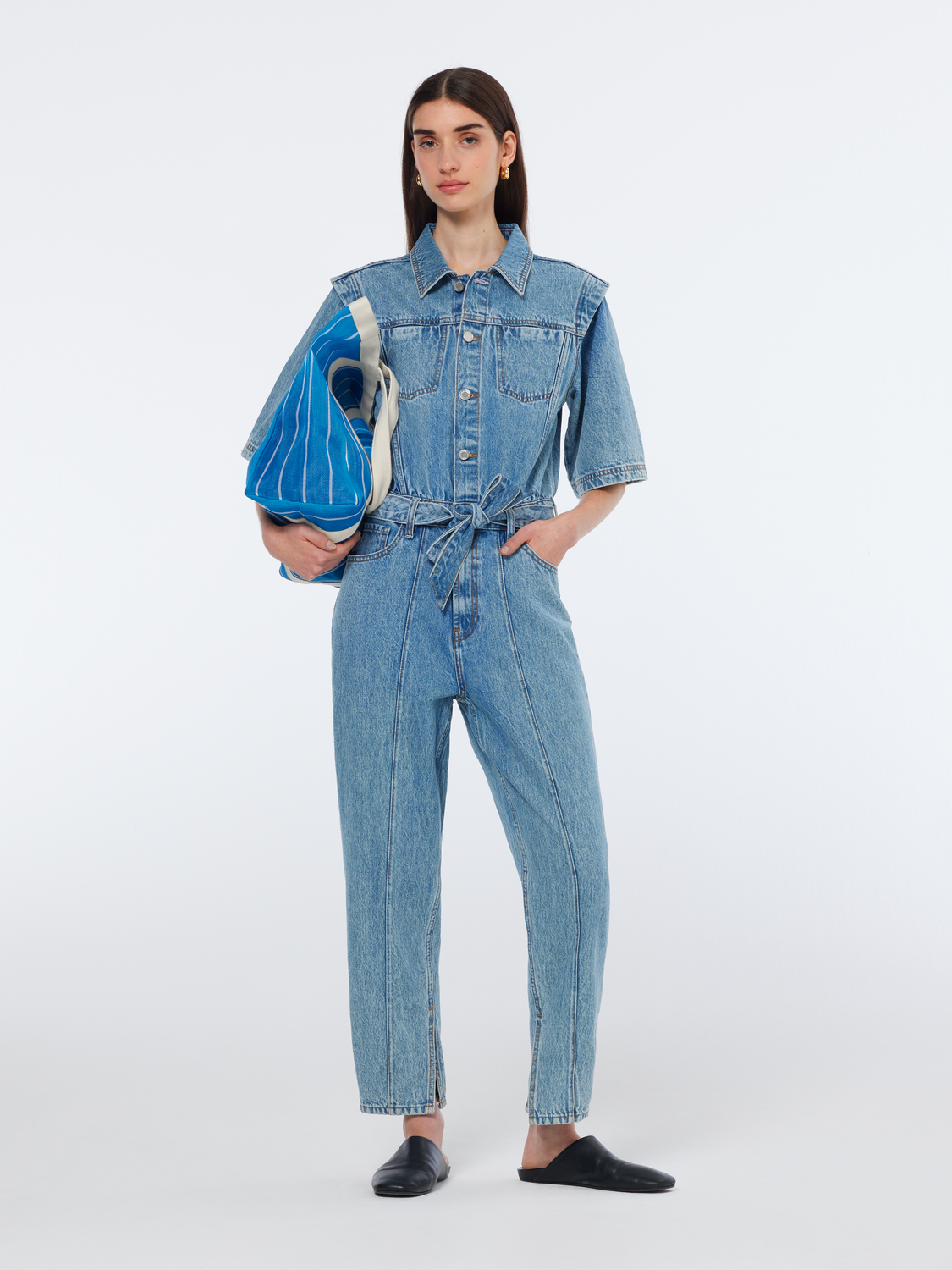 Maison Scotch - Denim Workwear Jumpsuit - Lakehouse