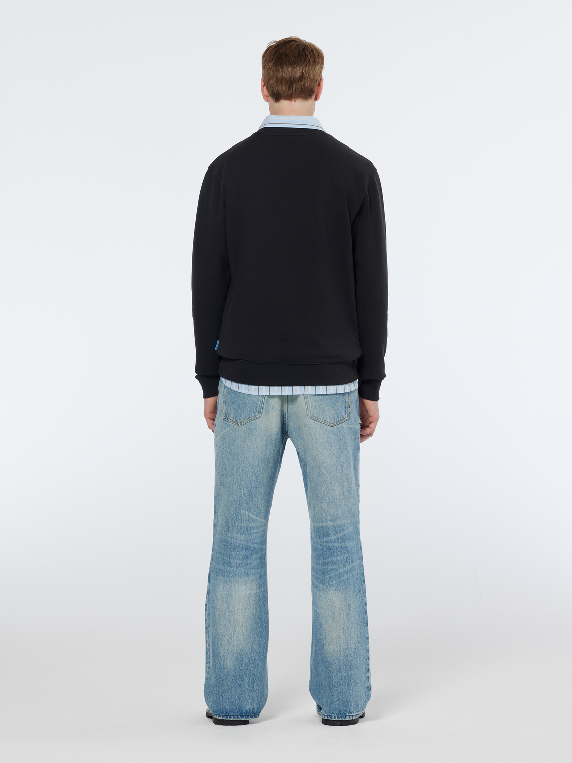Scotch & Soda - Column Artwork Sweatshirt - Black