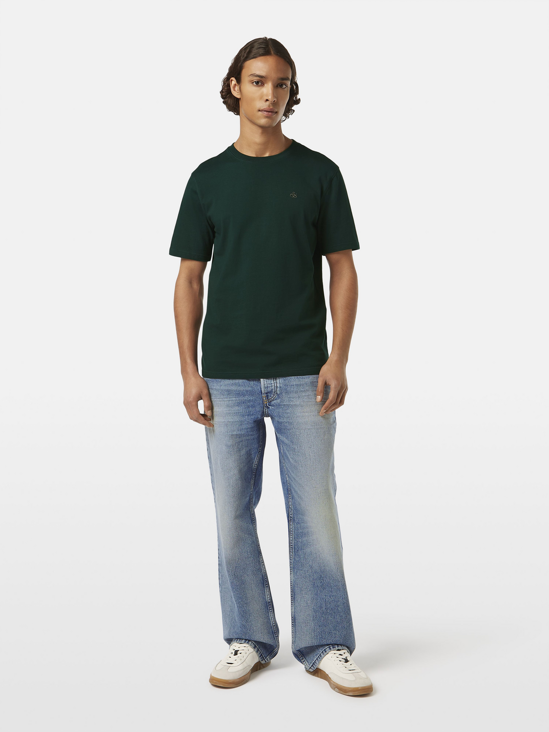 Scotch & Soda - Logo Regular Fit Tee - Amsterdam Green