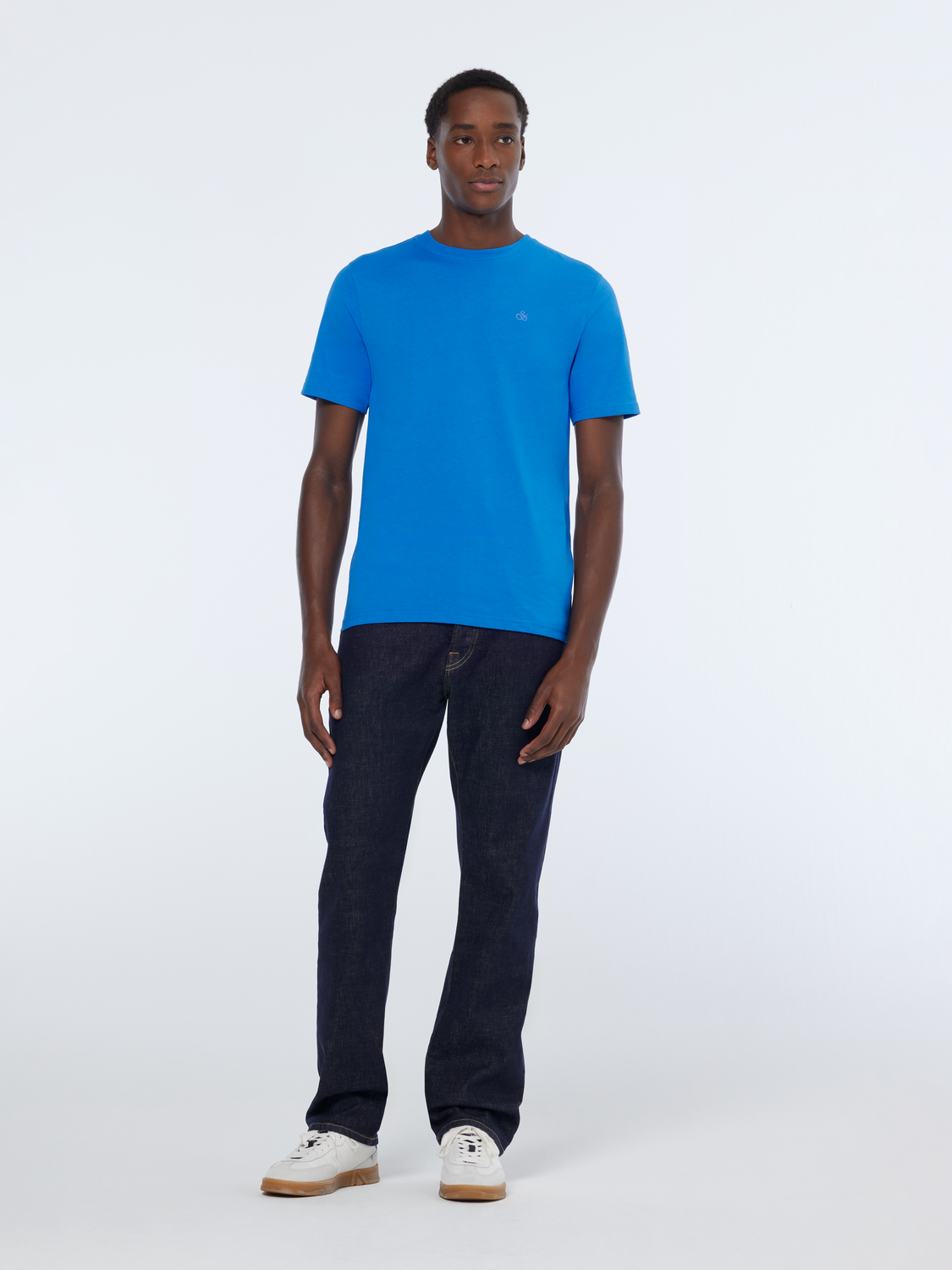 Scotch & Soda - Logo Regular Fit Tee - League Blue