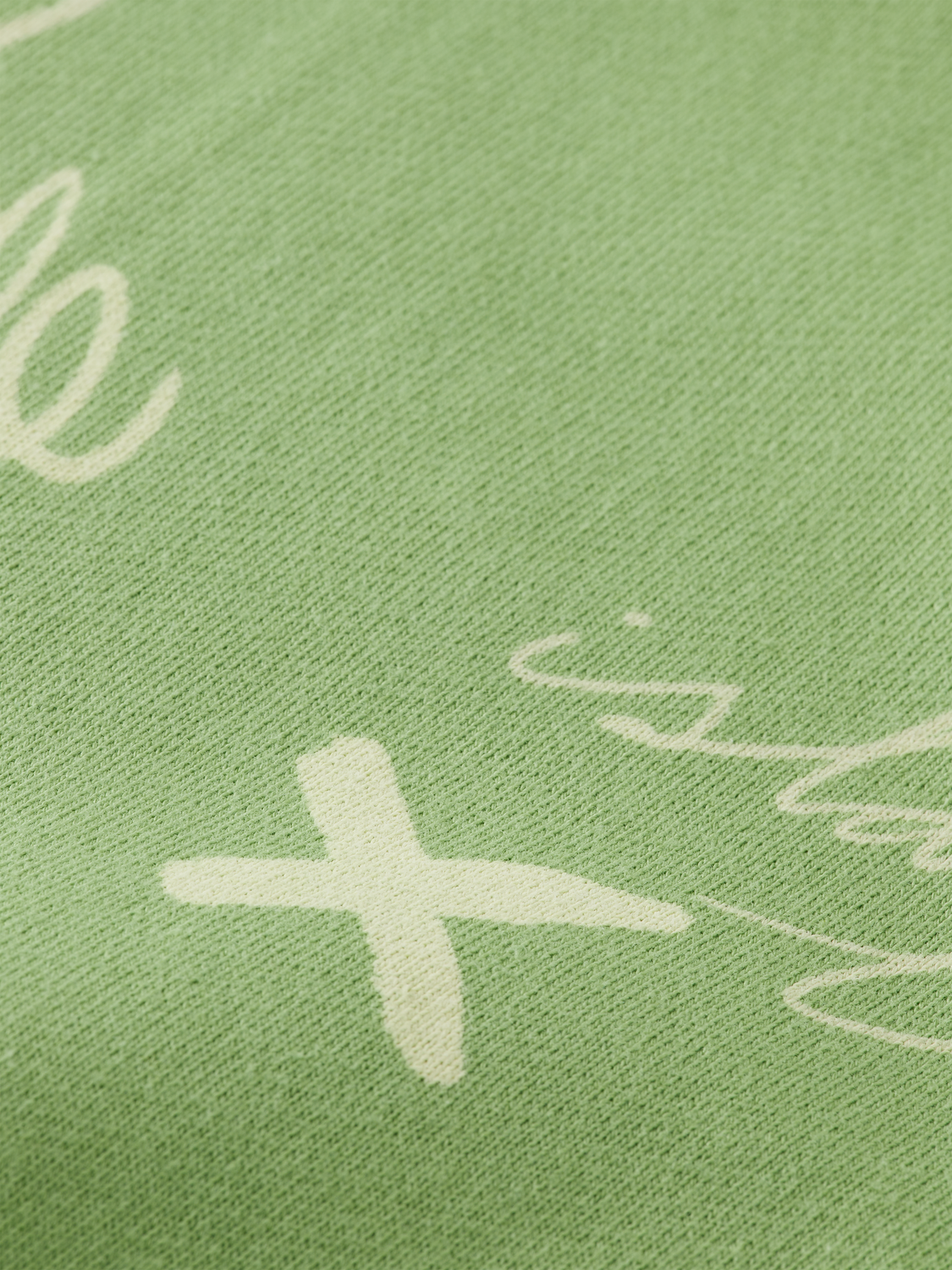 Scotch & Soda - Relaxed Fit Printed Sweatshirt - Abstract Green