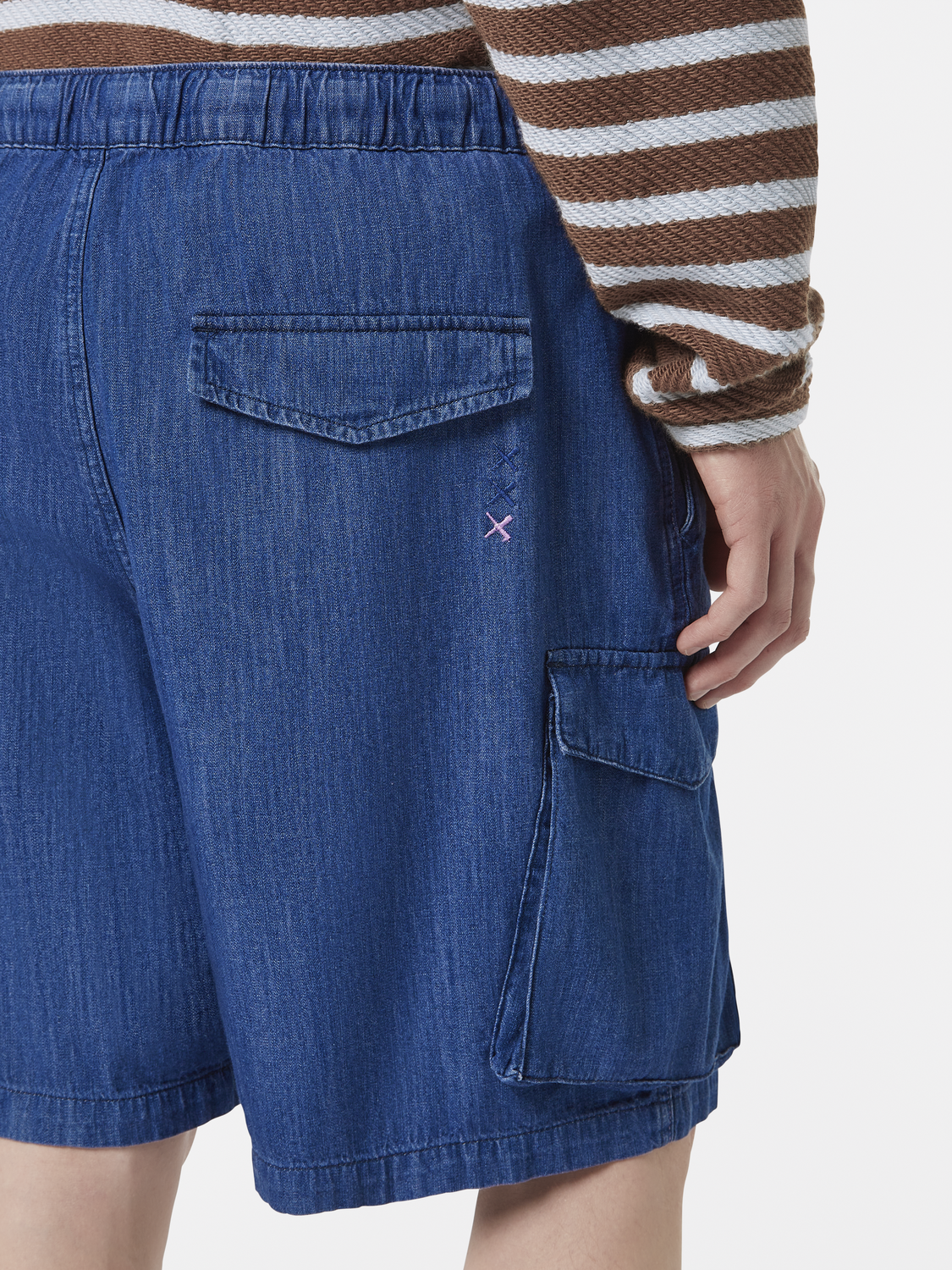 Scotch & Soda - Sporty Denim Beach Short - Washed Indigo