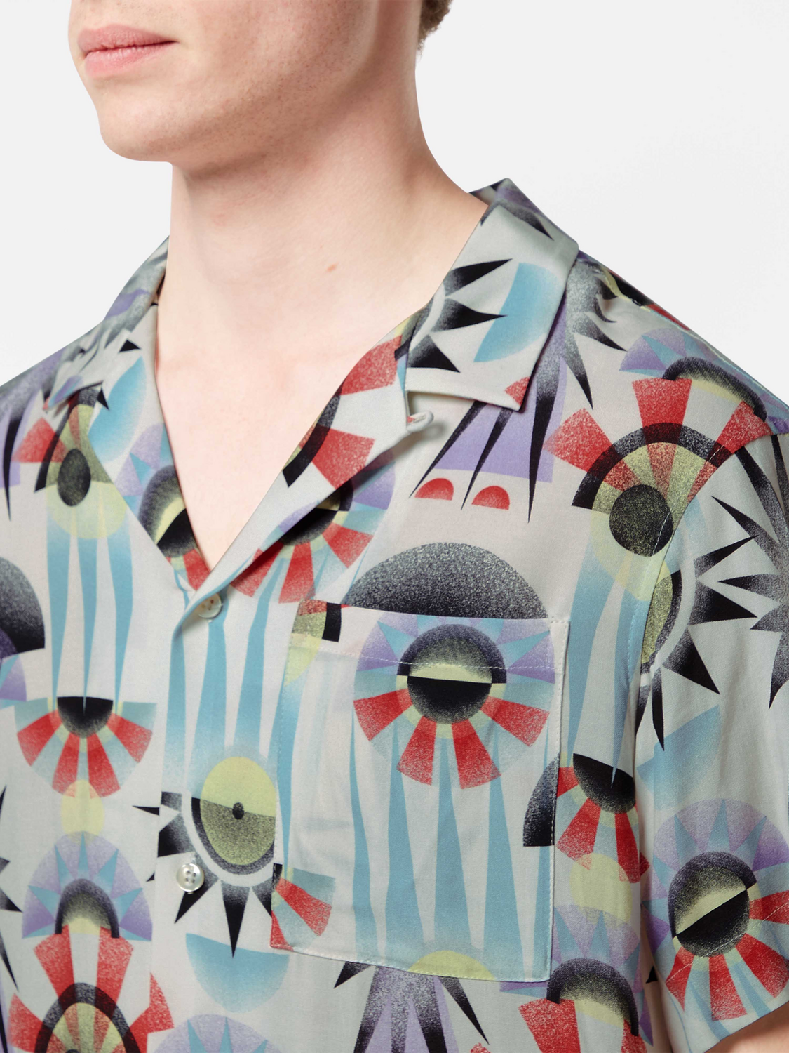 Scotch & Soda - Regular Fit SS Shirt - Luna Pier White