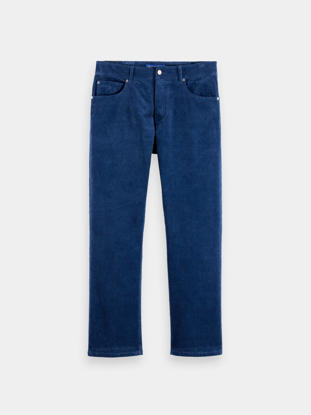 Scotch & Soda - The Zee Straight Corduroy Pant - Insignia Blue