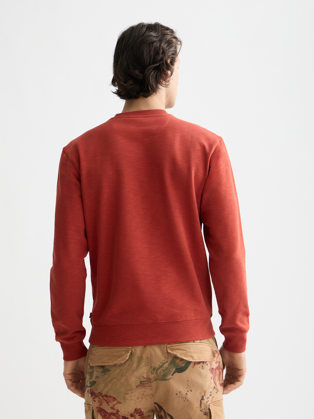 Scotch & Soda - Left Chest Logo Sweatshirt - Ketchup