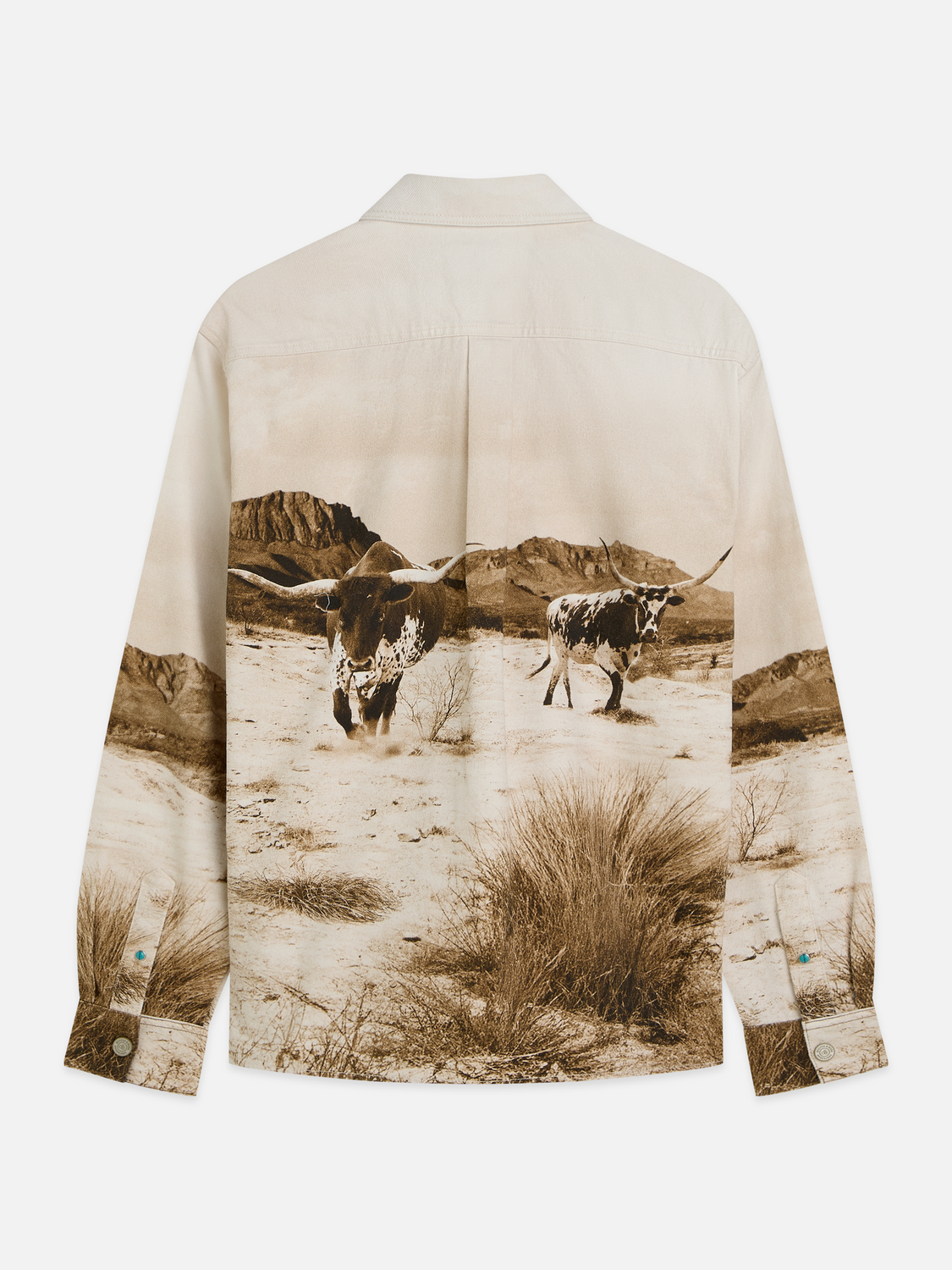 Scotch & Soda - Scenery Overshirt - Longhorn Sepia