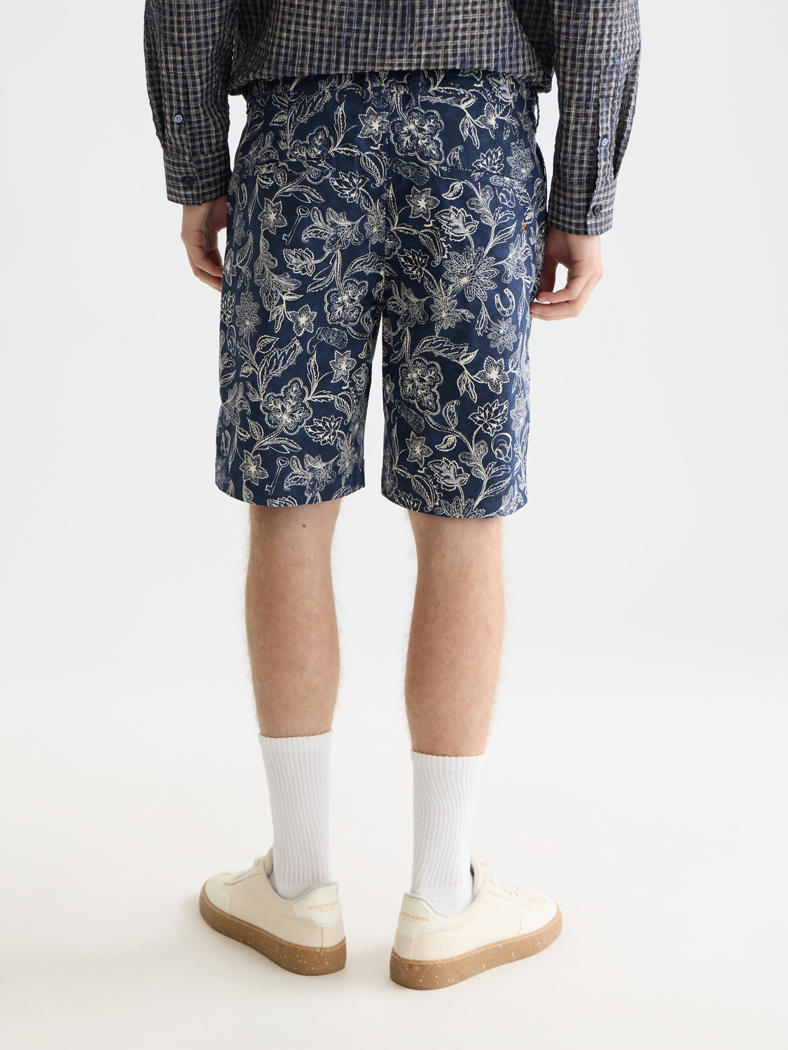 Scotch & Soda - Stuart Printed Chino Short - Lucky Bandana Dress Blues