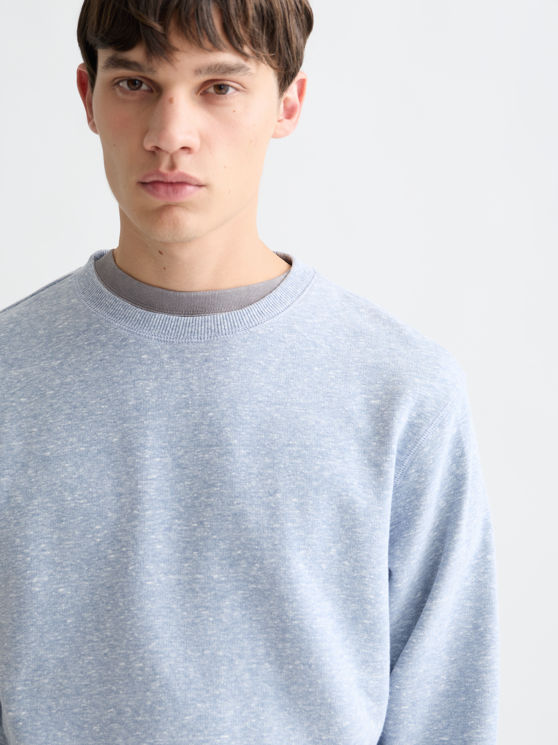 Scotch & Soda - Melange Regular Fit Sweatshirt - Infinity