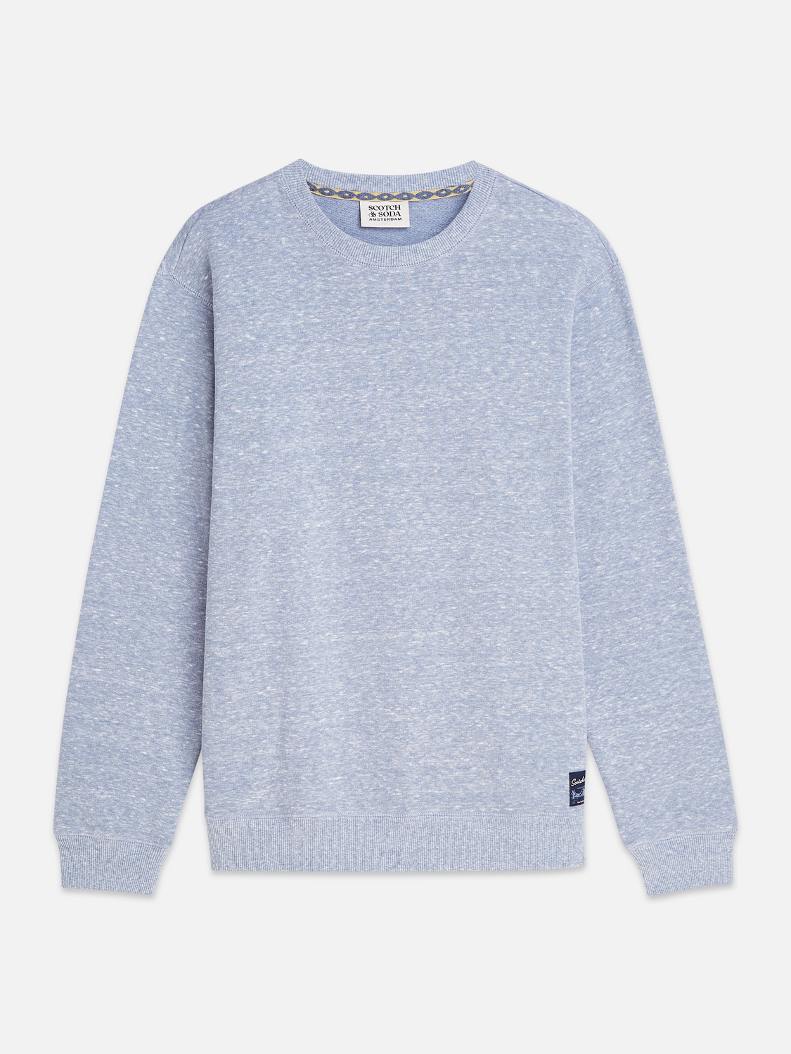 Scotch & Soda - Melange Regular Fit Sweatshirt - Infinity