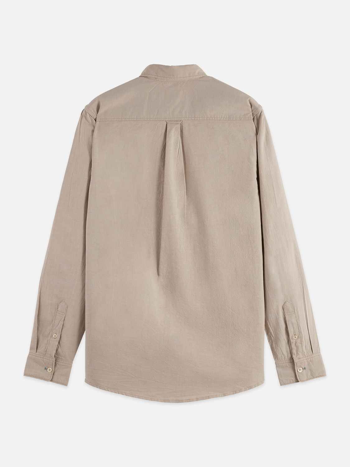 Scotch & Soda - Regular Fit Solid Oxford Shirt - Amphora
