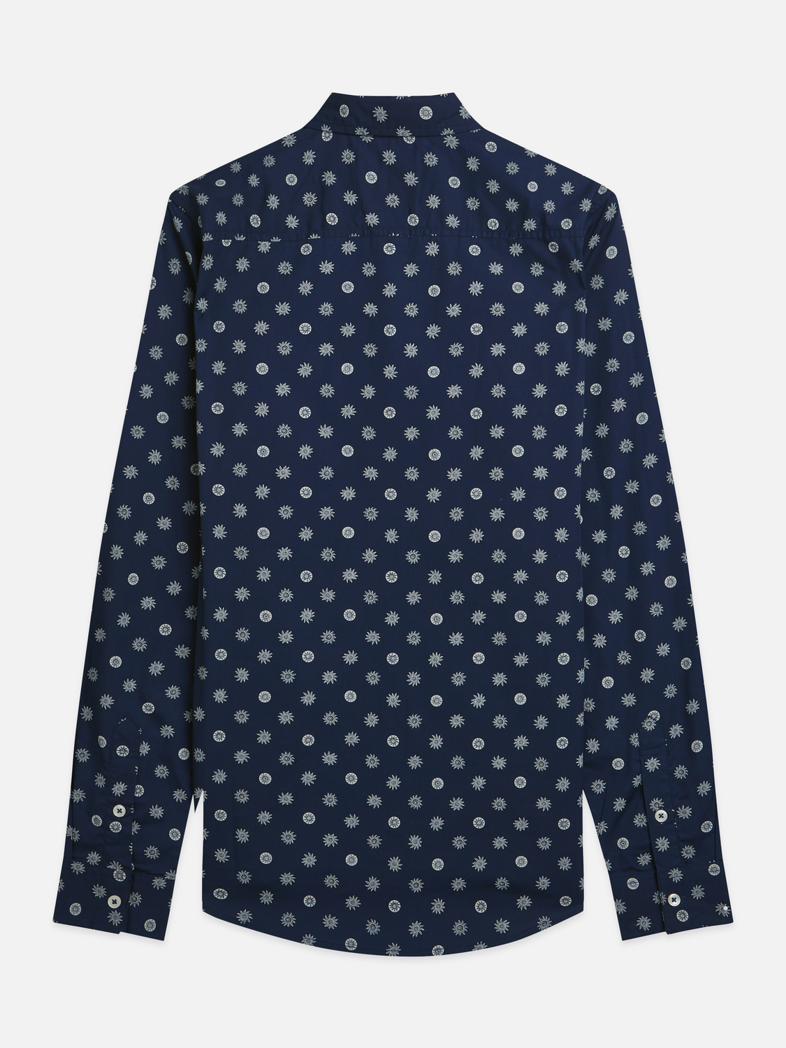 Scotch & Soda - Microprint Poplin Slim Fit Shirt - Foulard