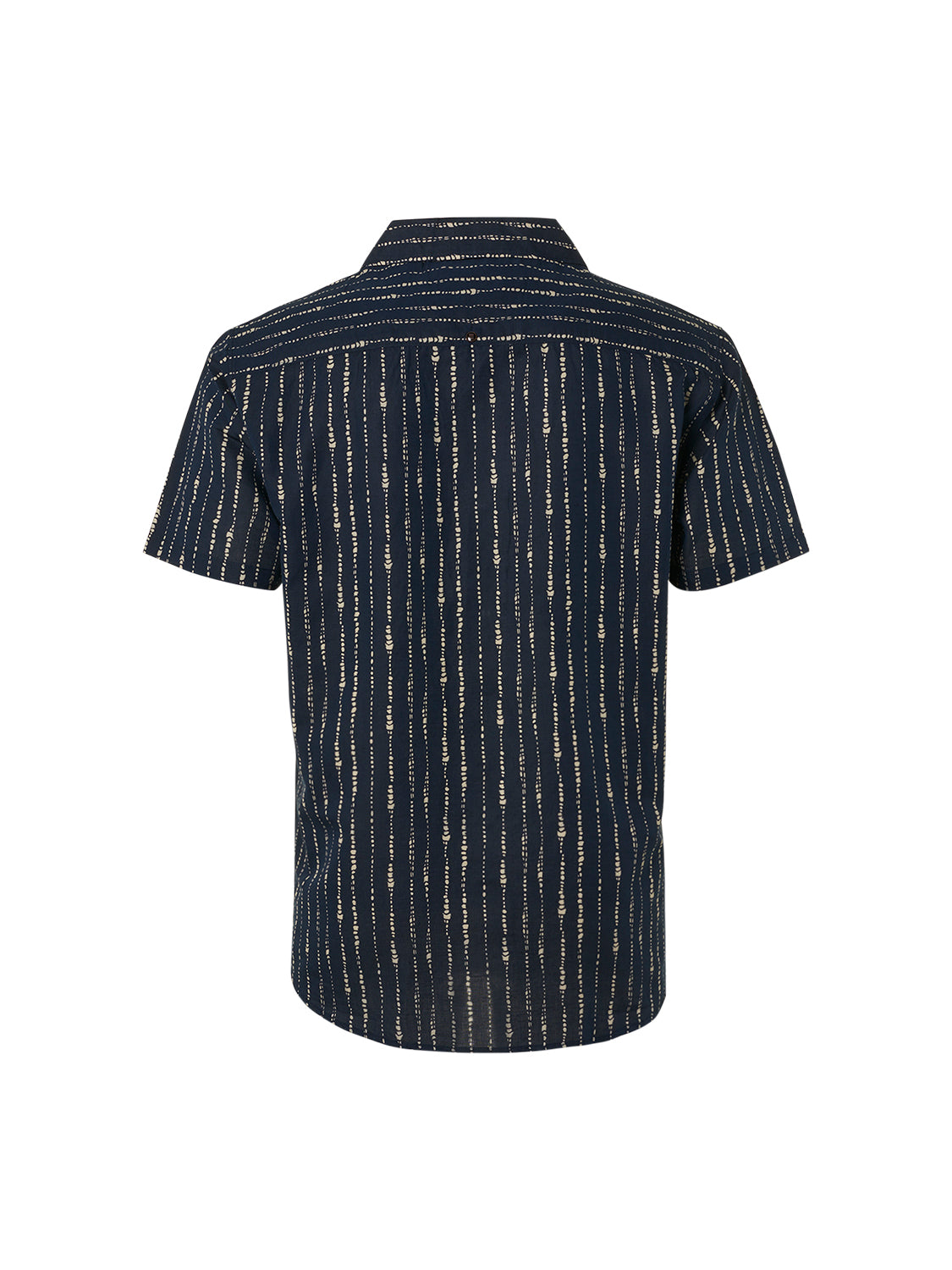 No Excess - Beaded Printed SS Shirt - Night