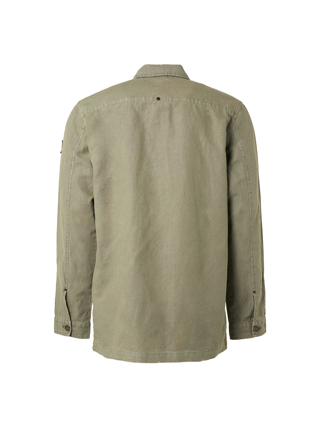 No Excess - Surplus Garment Dyed Overshirt - Smoke Green