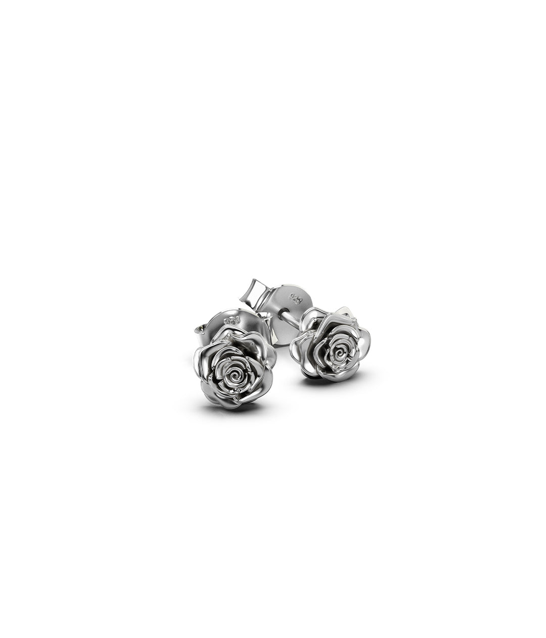 Stolen Girlfriends Club - Rose Bud Earrings - Silver
