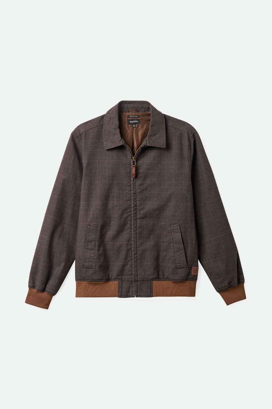 Brixton - Dillinger Bomber Jacket - Black Houndstooth