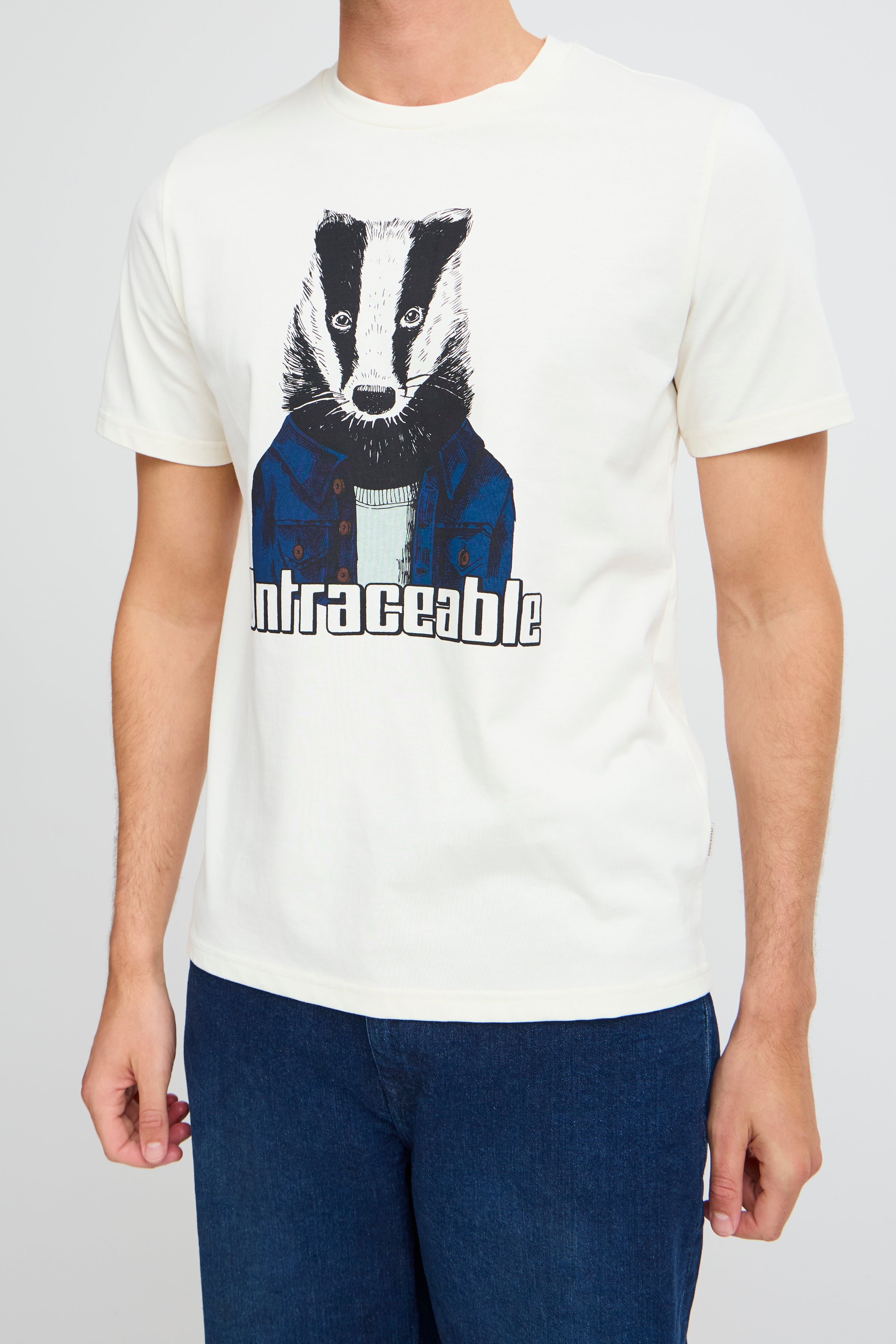 Blend - Untraceable Tee - White Skunk