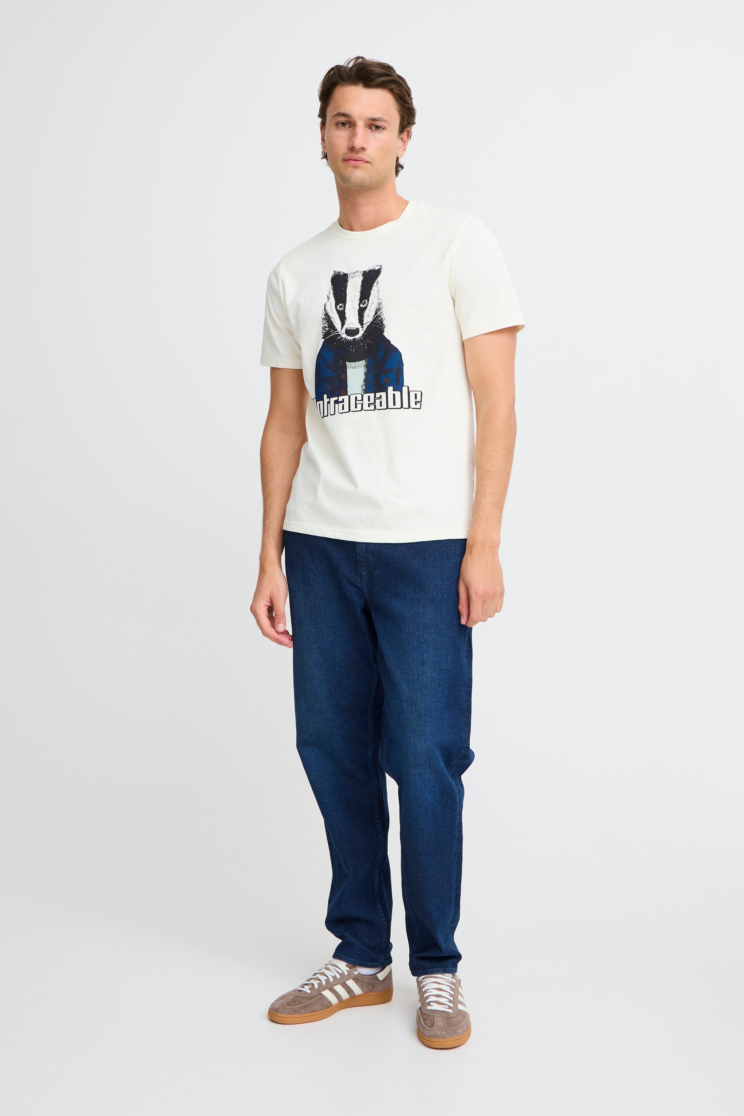 Blend - Untraceable Tee - White Skunk