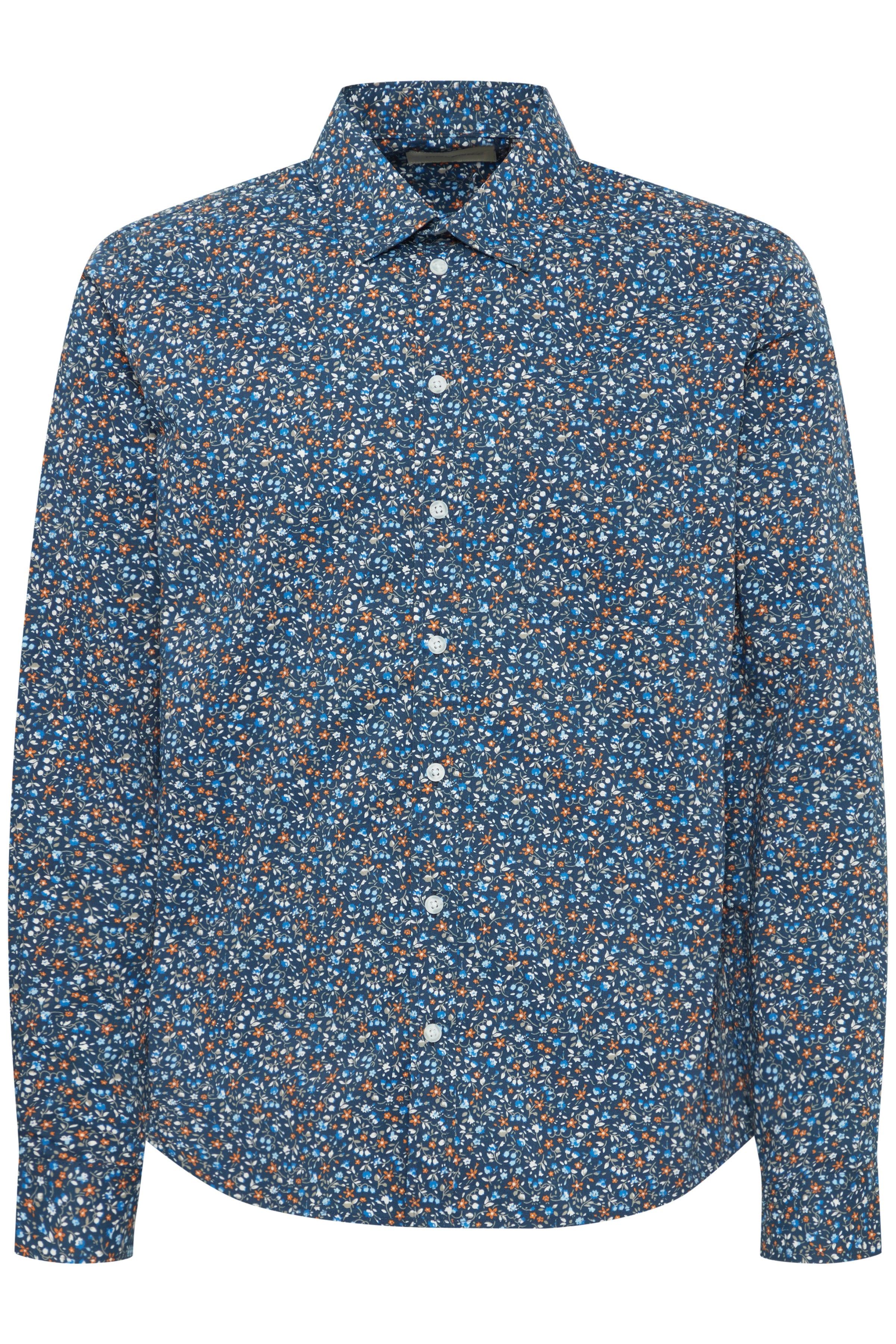 Blend - Tiny Floral Shirt - Dress Blues