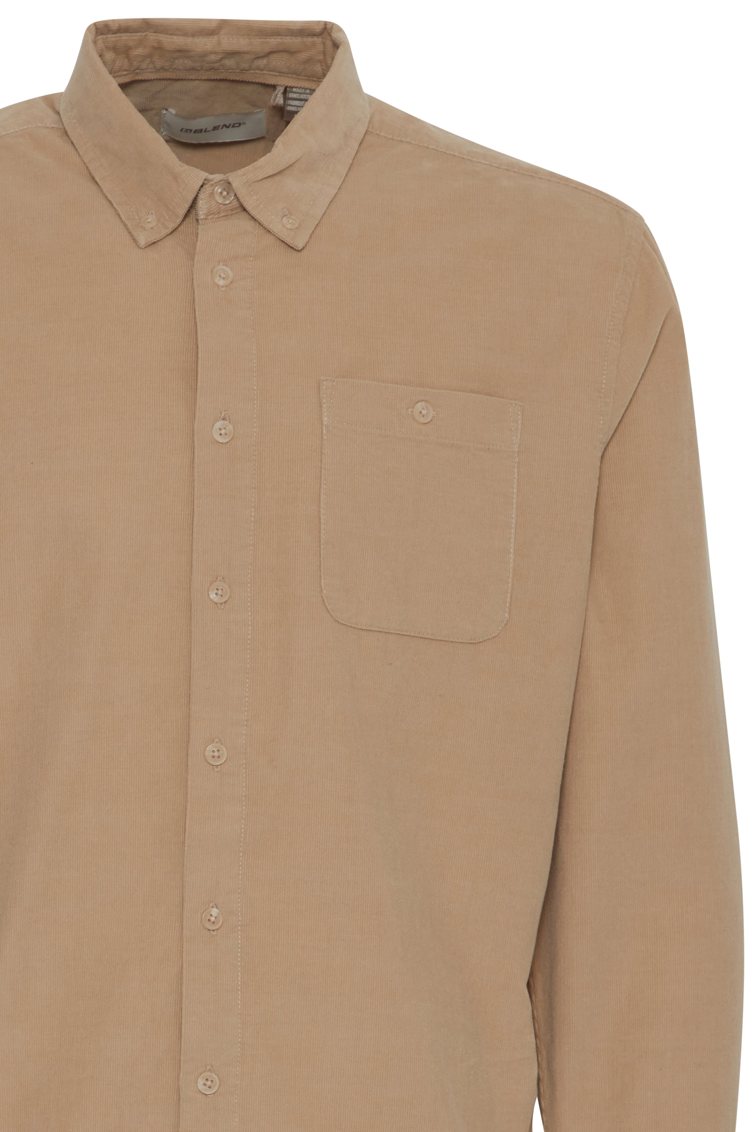 Blend - Corduroy Pocket Shirt - Cornstalk