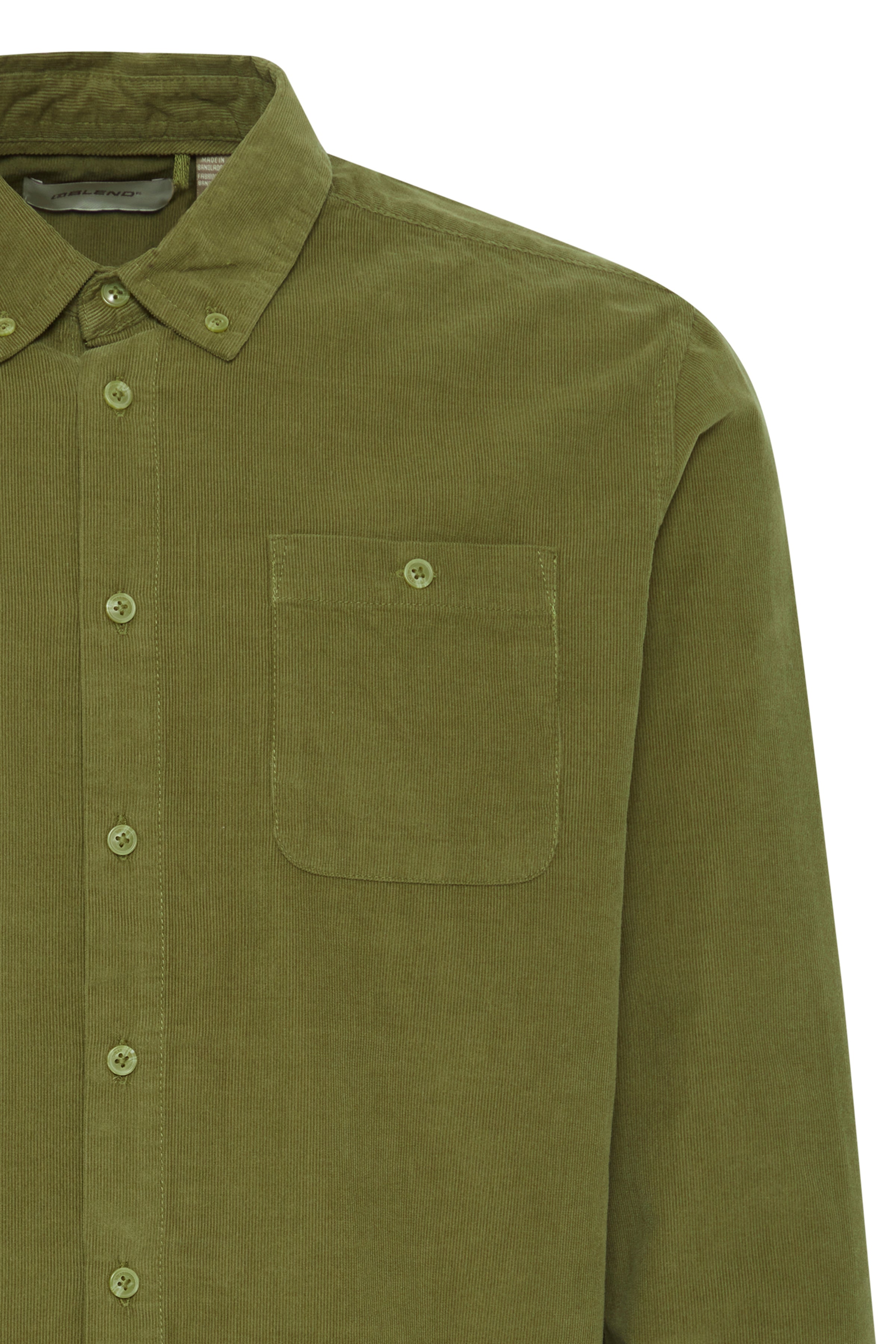 Blend - Corduroy Pocket Shirt - Capulet Olive