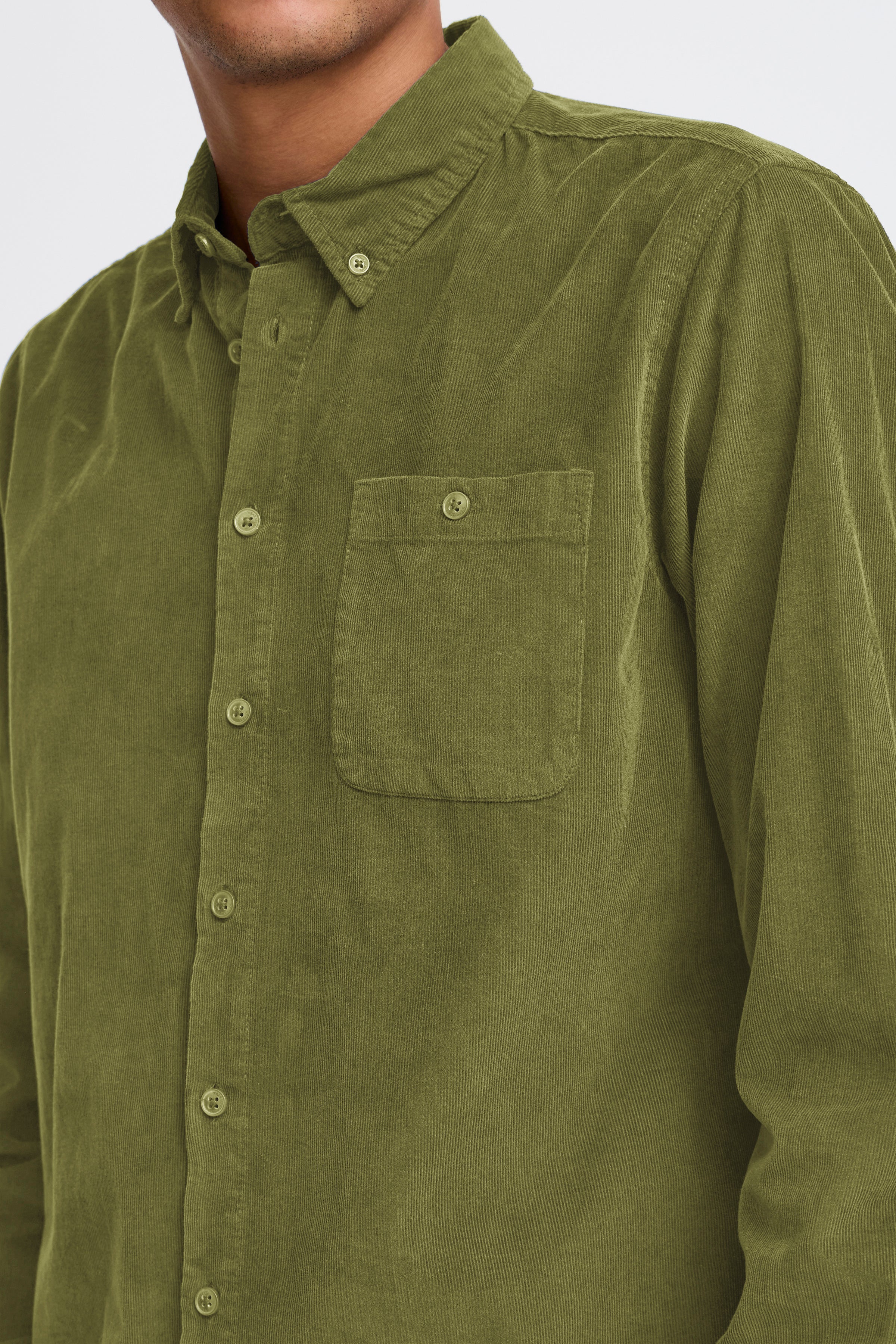 Blend - Corduroy Pocket Shirt - Capulet Olive