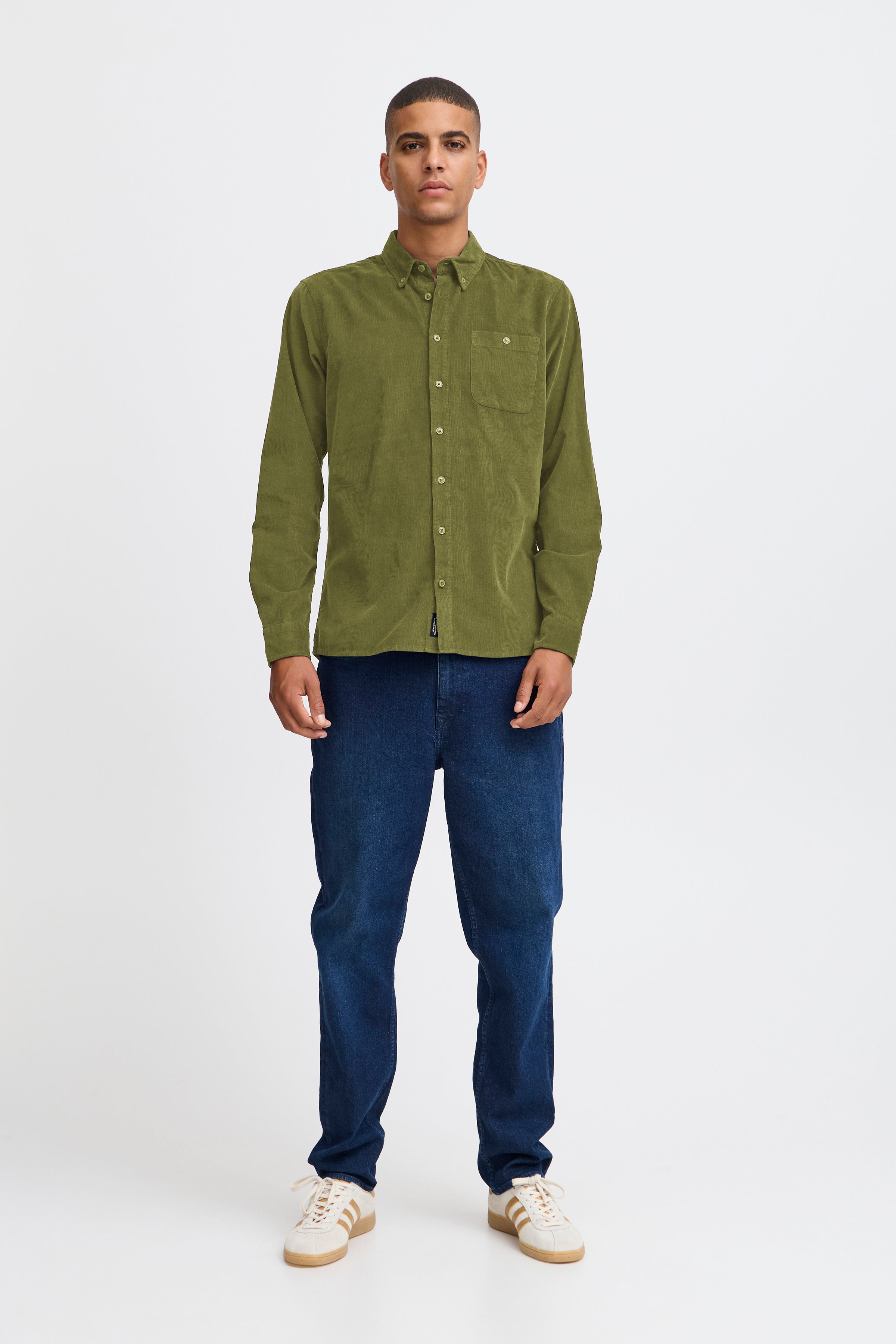 Blend - Corduroy Pocket Shirt - Capulet Olive
