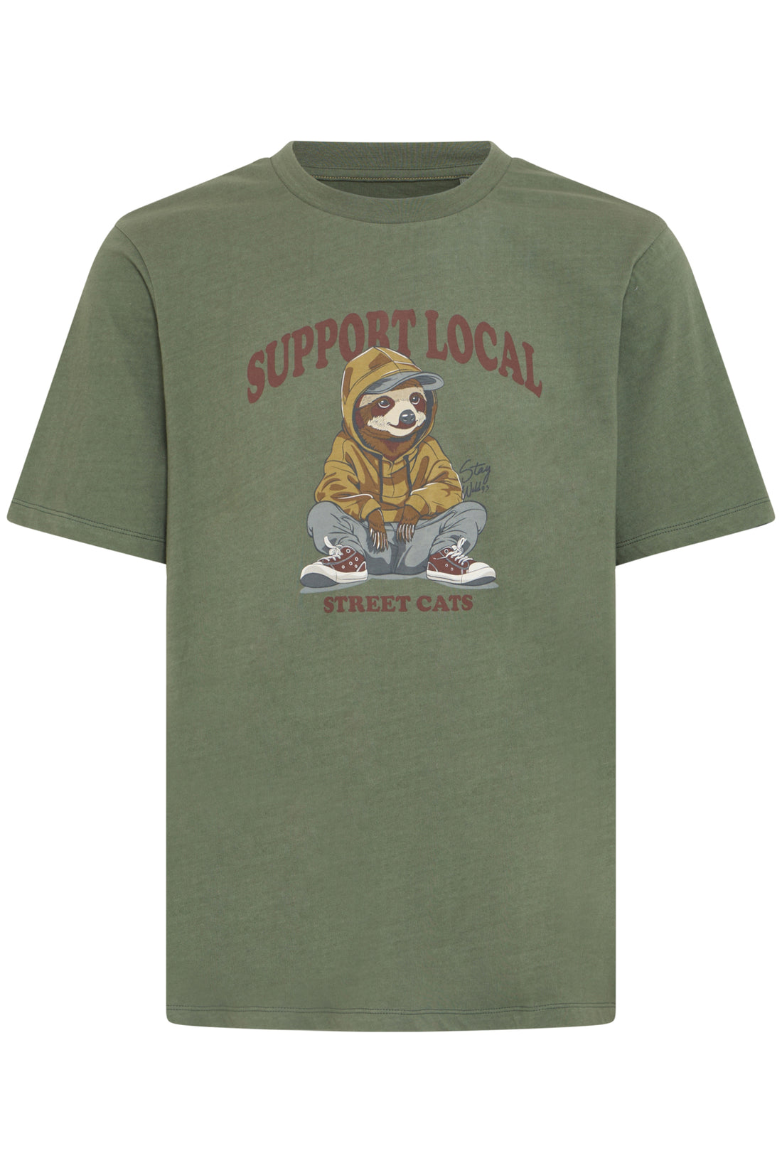 Blend - Bhirving Graphic Tee - Thyme