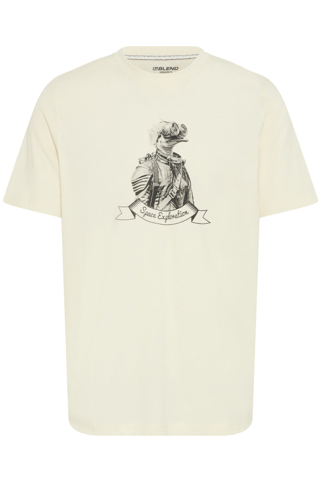 Blend - Bhilan Graphic Tee - Vanilla Ice