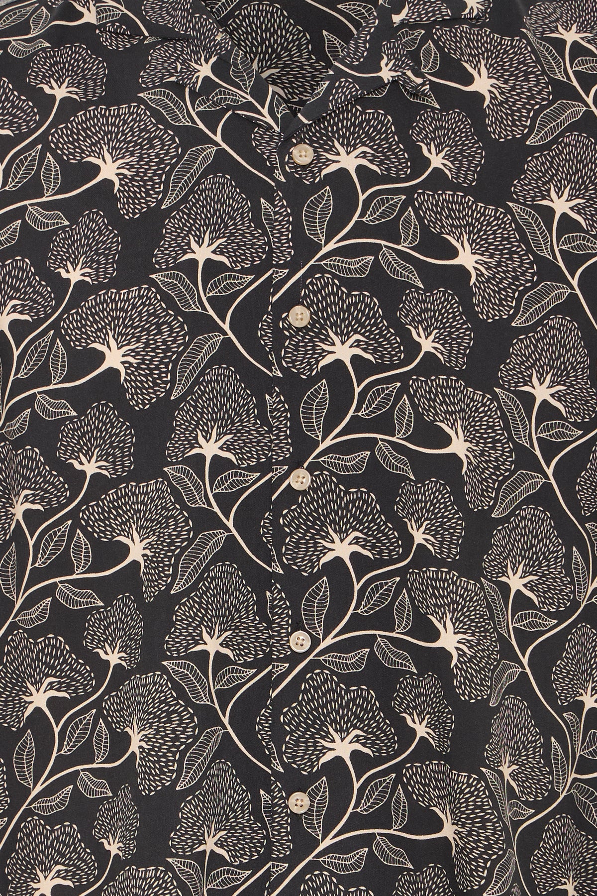 Blend - Tree Print SS Shirt - Black Beauty