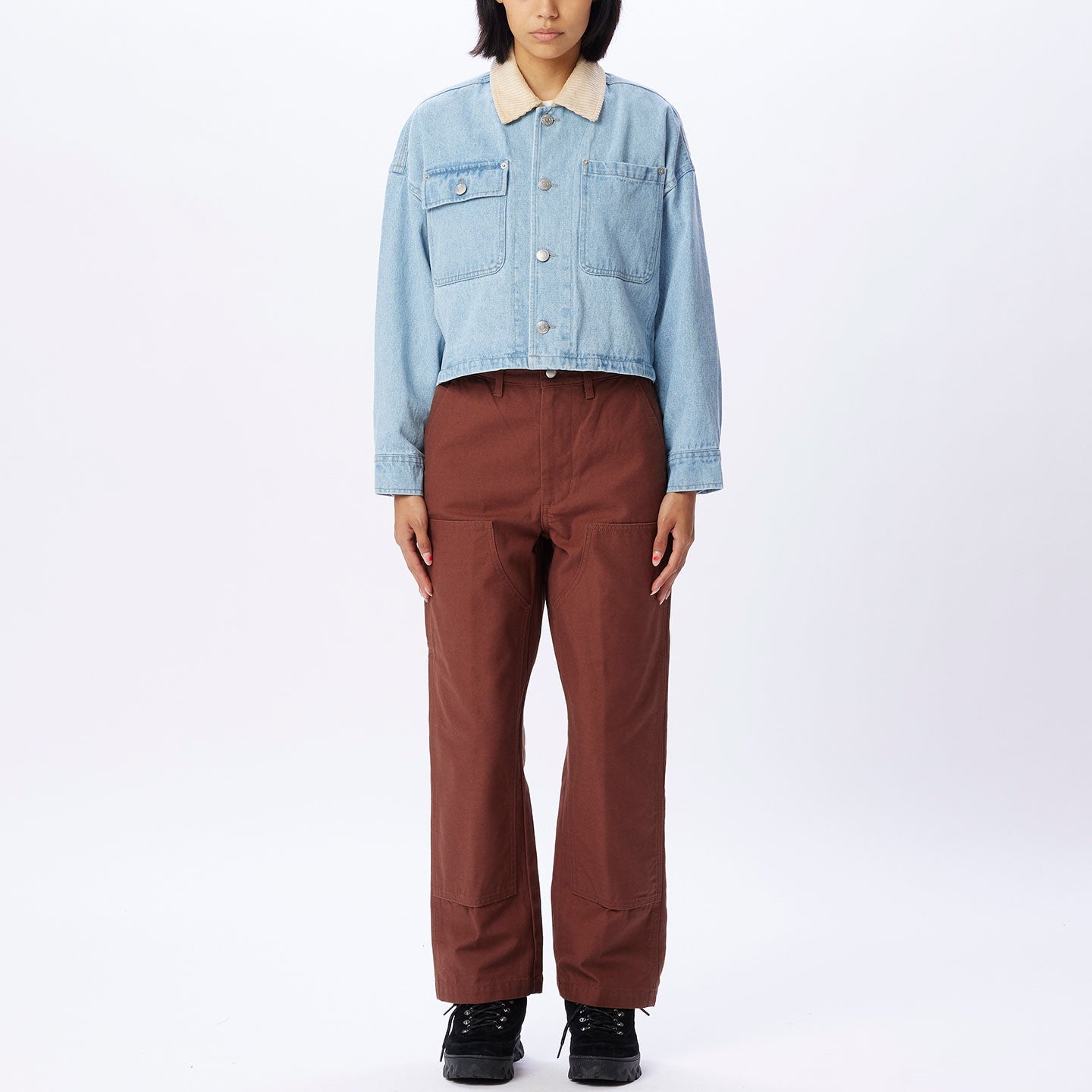 Obey - Trudy Work Jacket - Bleached Indigo