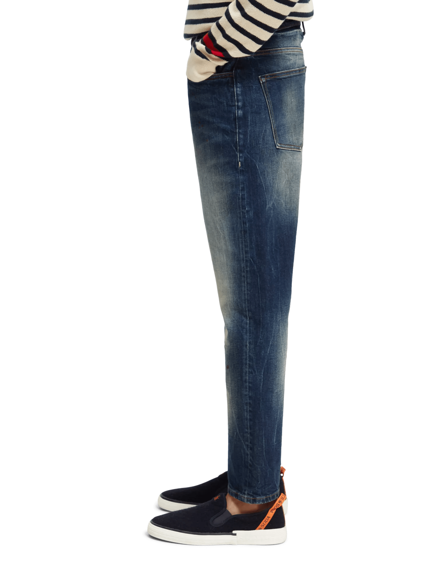 Scotch & Soda - The Drop Selvedge Tapered Jean - Vintage Sound