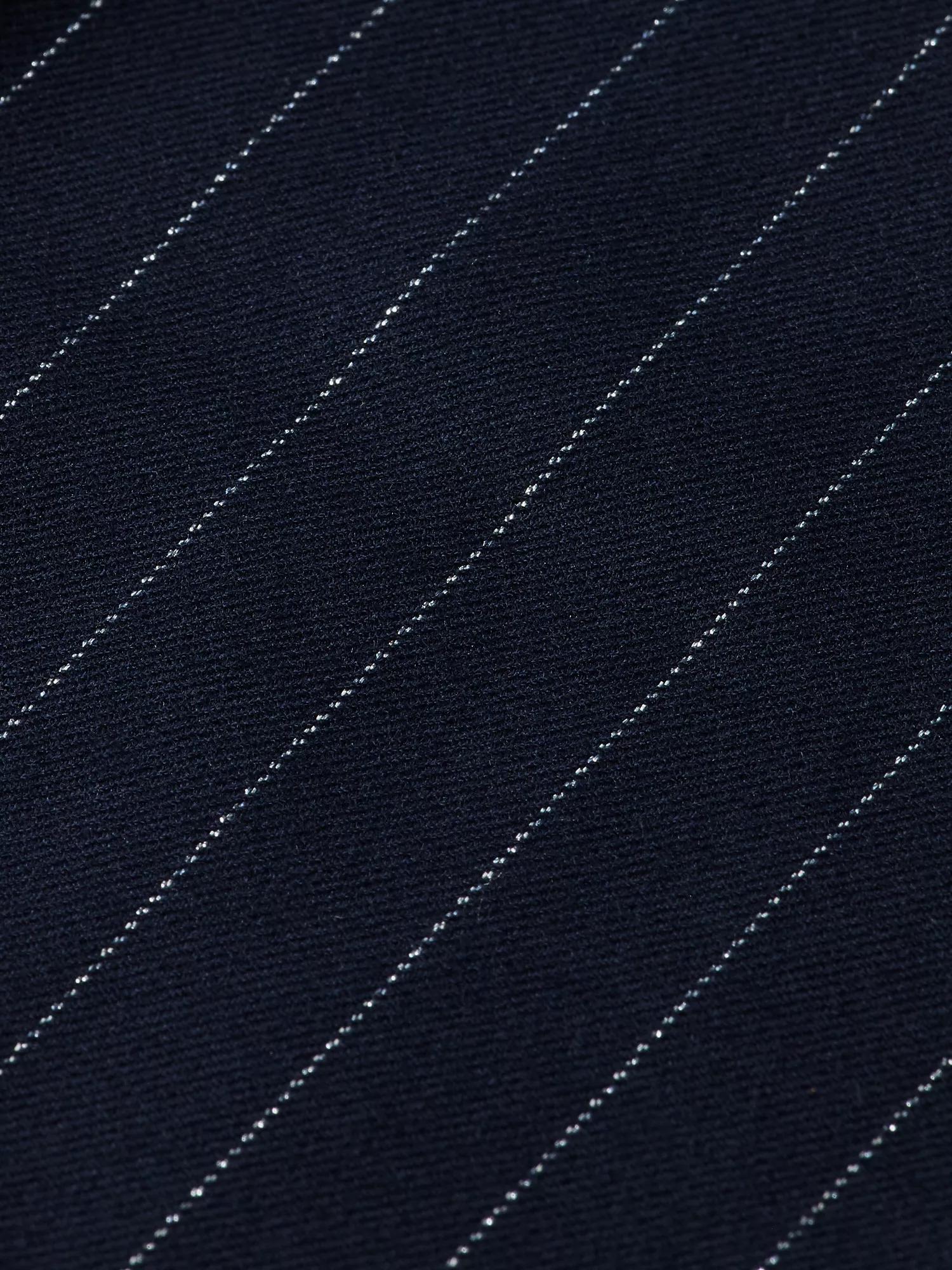Maison Scotch - Loose Tapered Fit Pinstripe Pant - Night Pinstripe