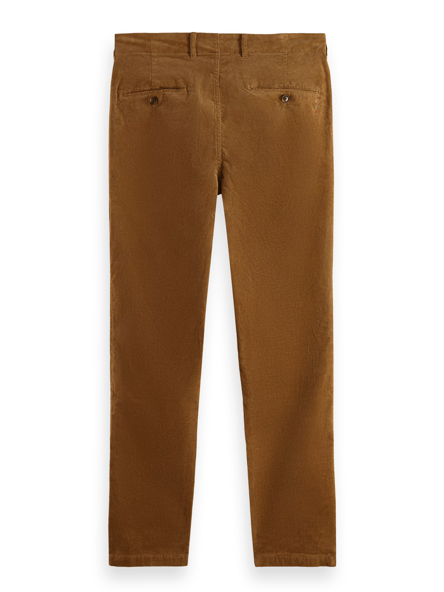 Scotch & Soda - Stuart Regular Slim Fit Corduroy Chino - Taupe