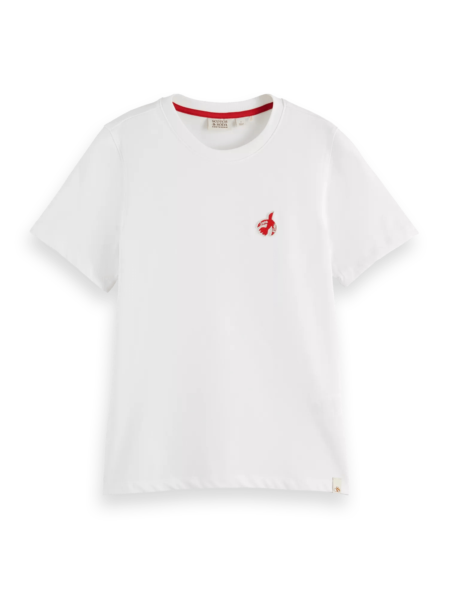 Maison Scotch - Regular Fit Tee - White
