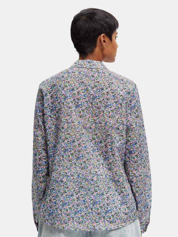 Maison Scotch - The Jo Regular Fit Shirt - Rosaria Khaki