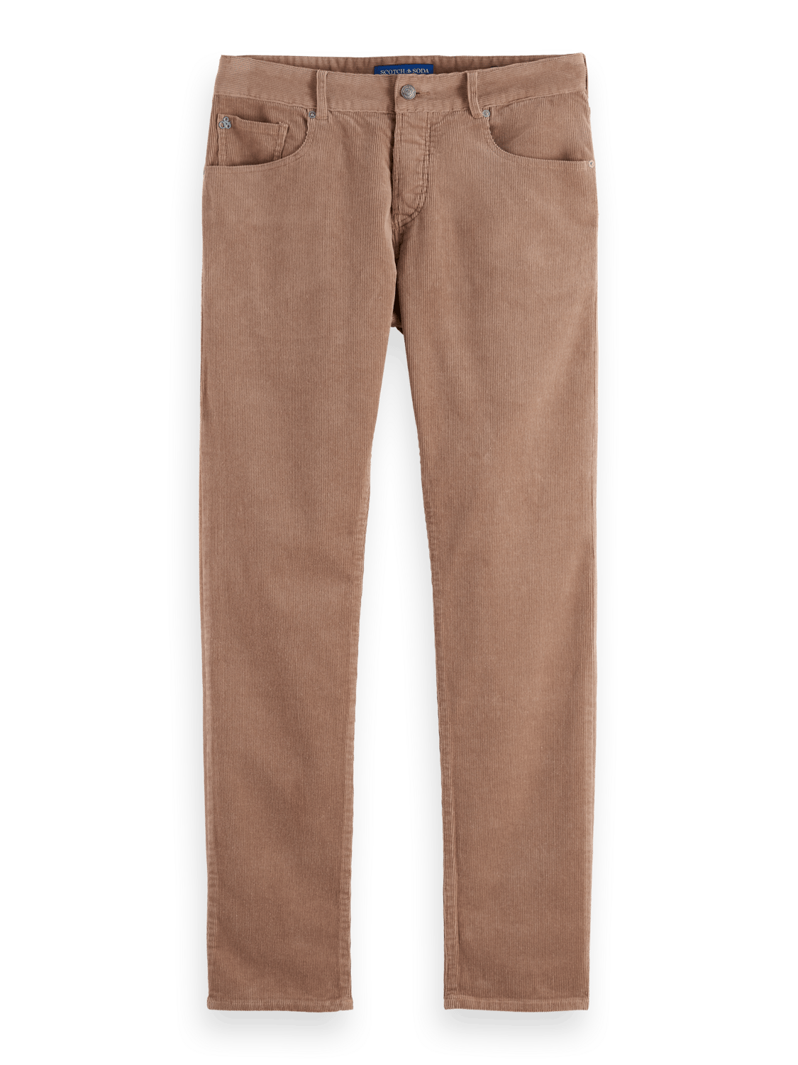 Scotch & Soda - Ralston Slim Corduroy Pant - Mocha