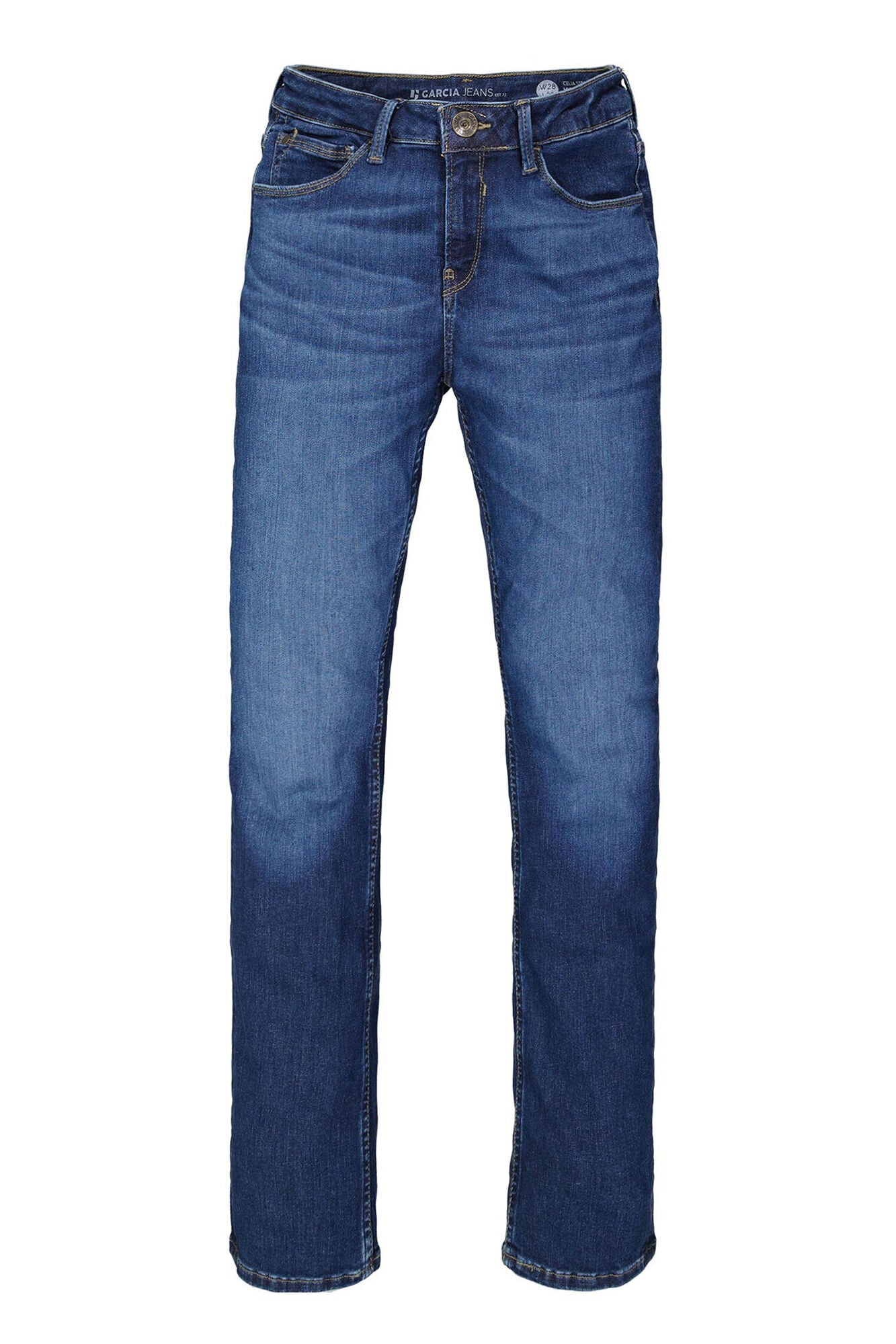 Garcia - Celia Straight Jean - Dark Used