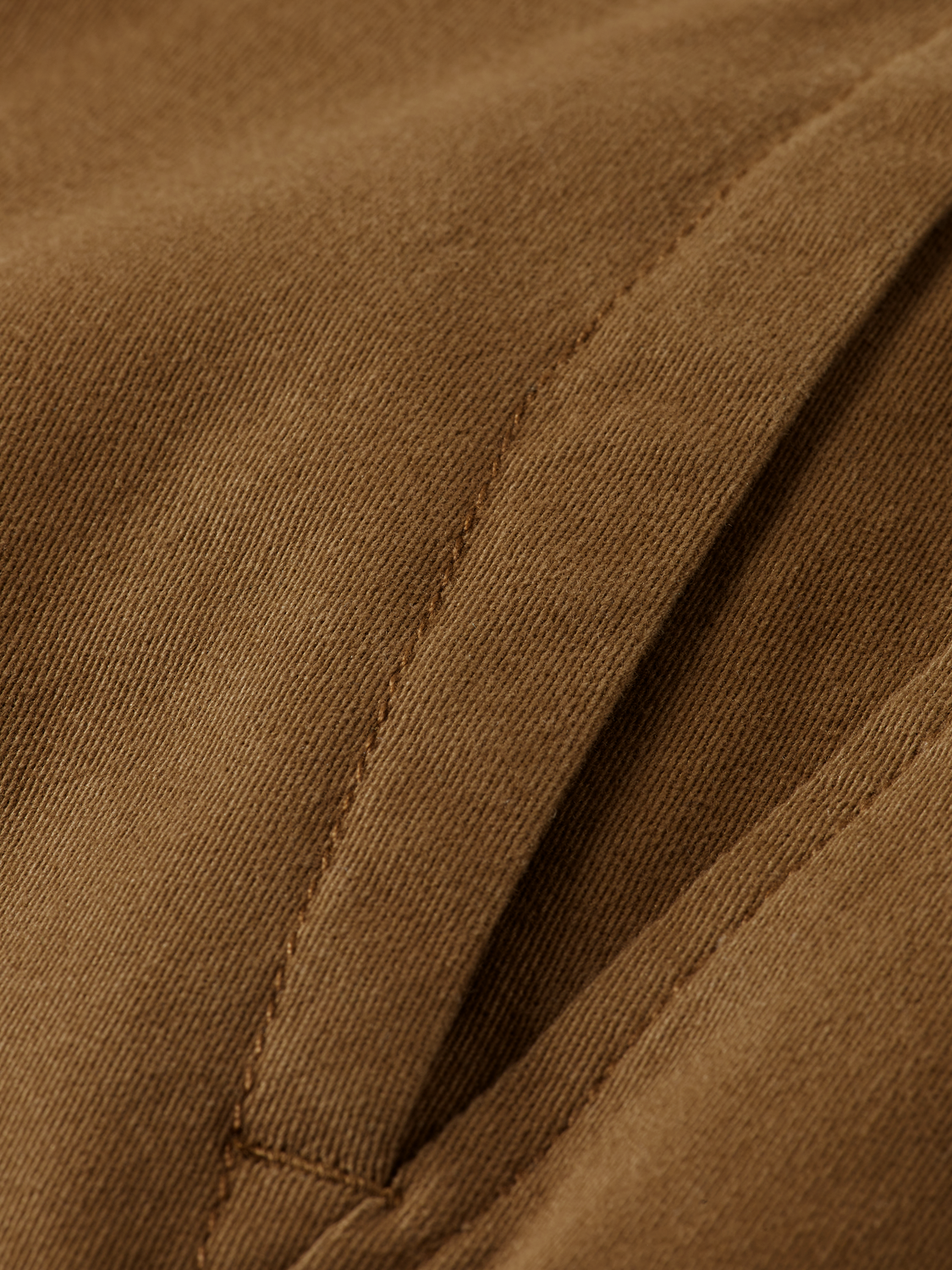 Scotch & Soda - Stuart Washed Regular Slim Fit Chino - Golden Brown