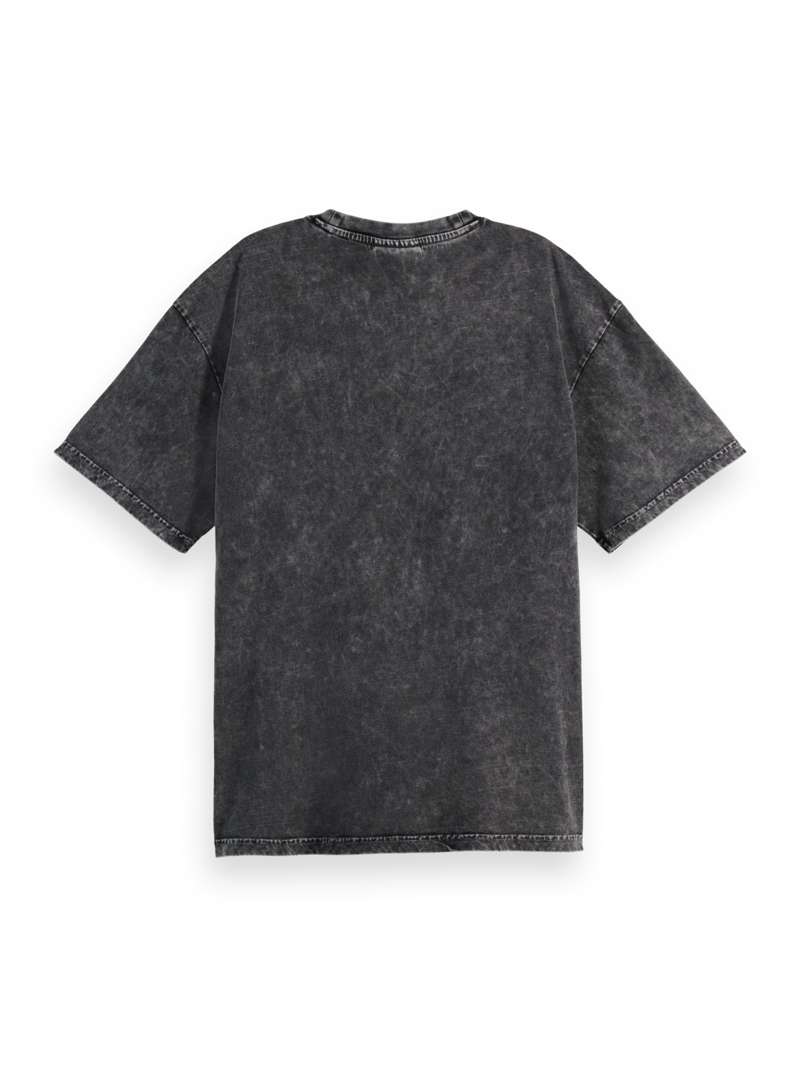 Maison Scotch - Washed Logo Tee - Black