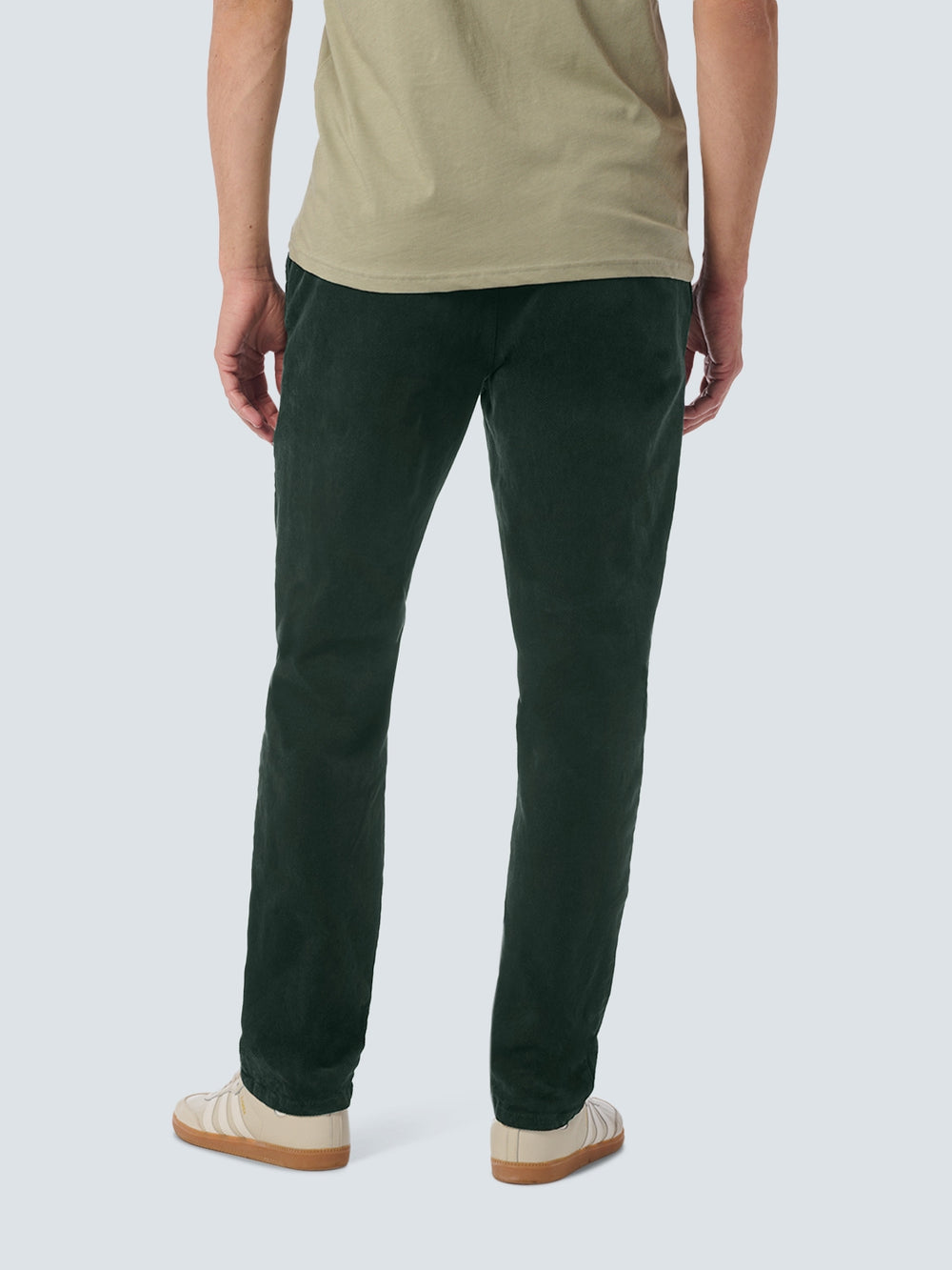 No Excess - Corduroy Twill Pant - Dark Moss
