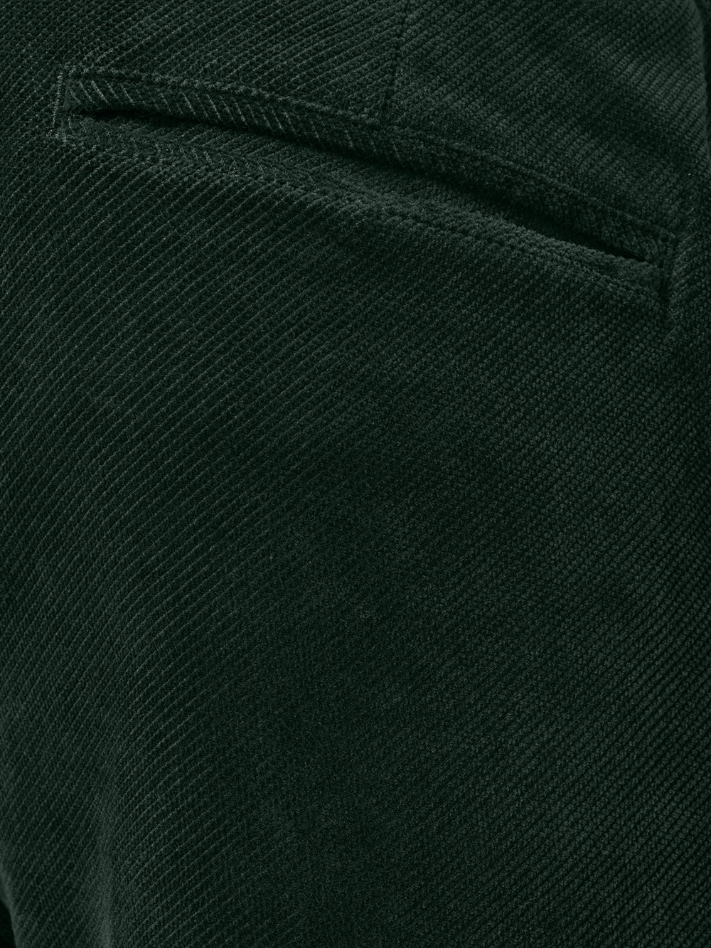 No Excess - Corduroy Twill Pant - Dark Moss